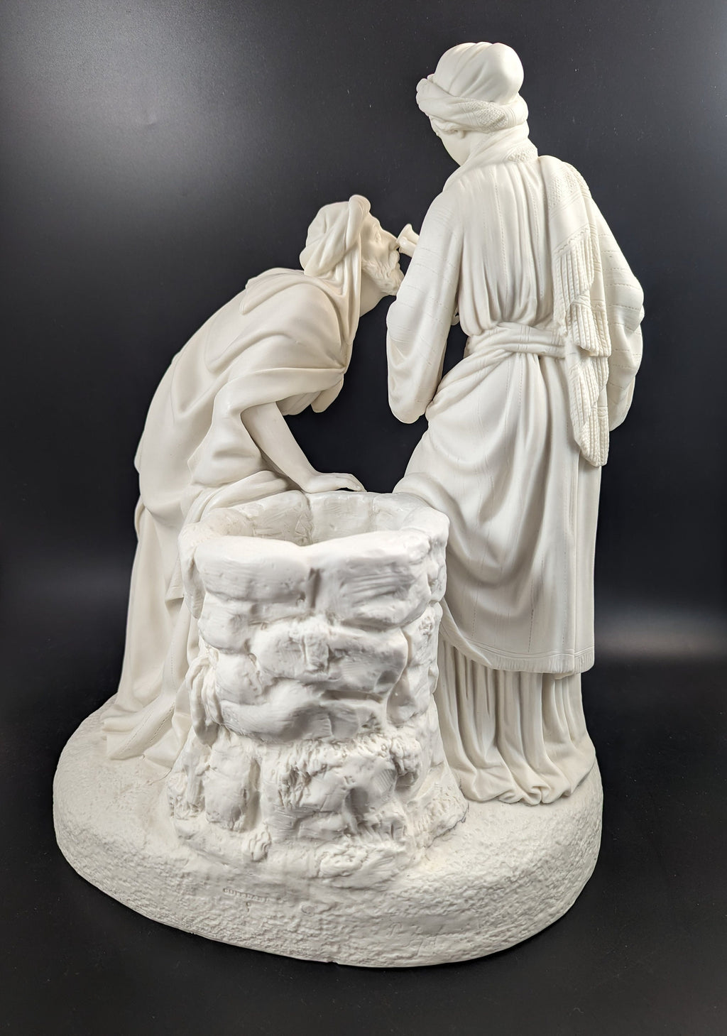 A Сopeland's parian group " Rebekah at the well"  с.1868
