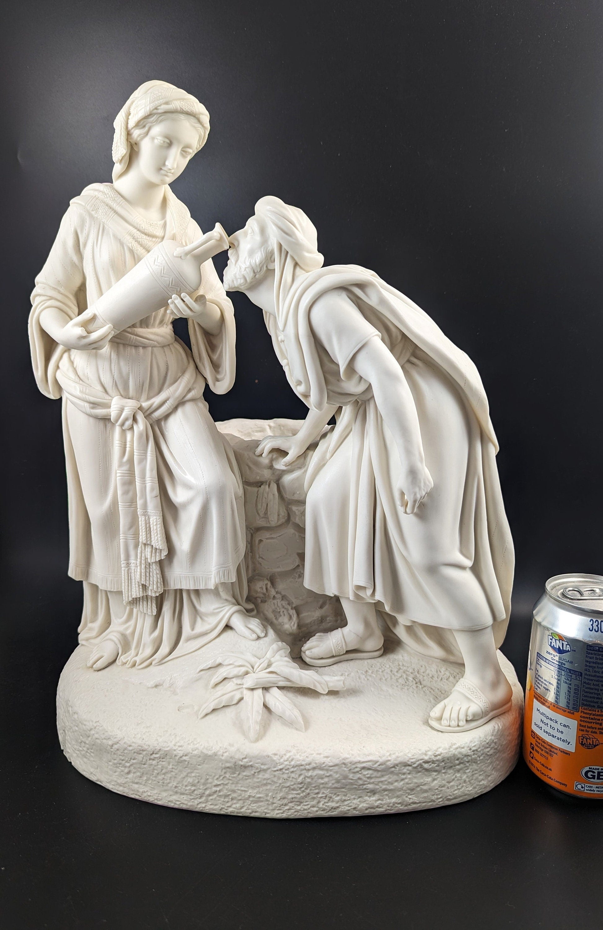 A Сopeland's parian group " Rebekah at the well"  с.1868