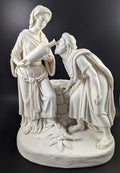 A Сopeland's parian group " Rebekah at the well"  с.1868