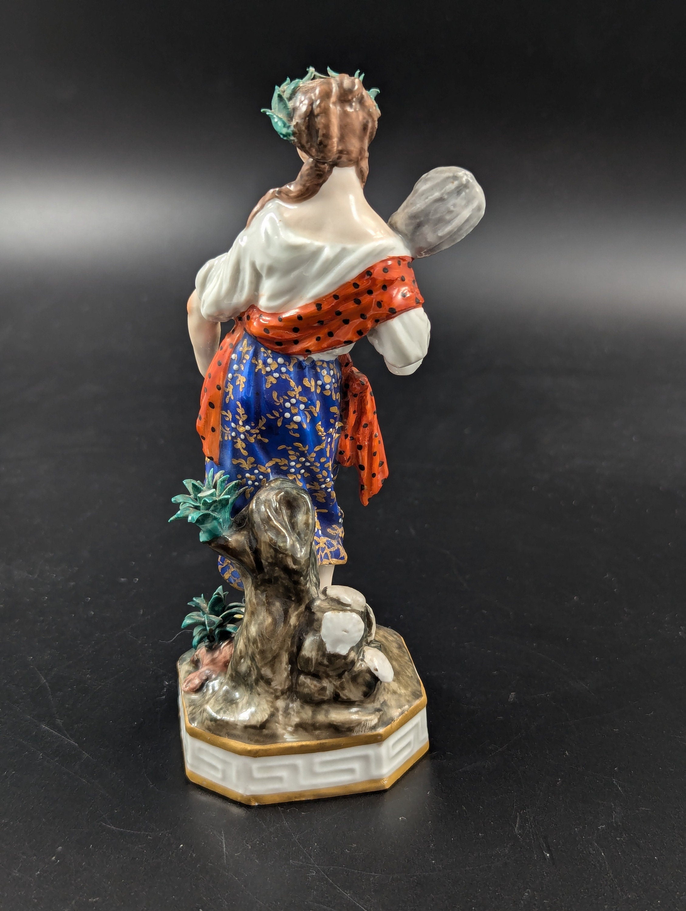 Antique Derby figurine, "Water element" c. 1800.