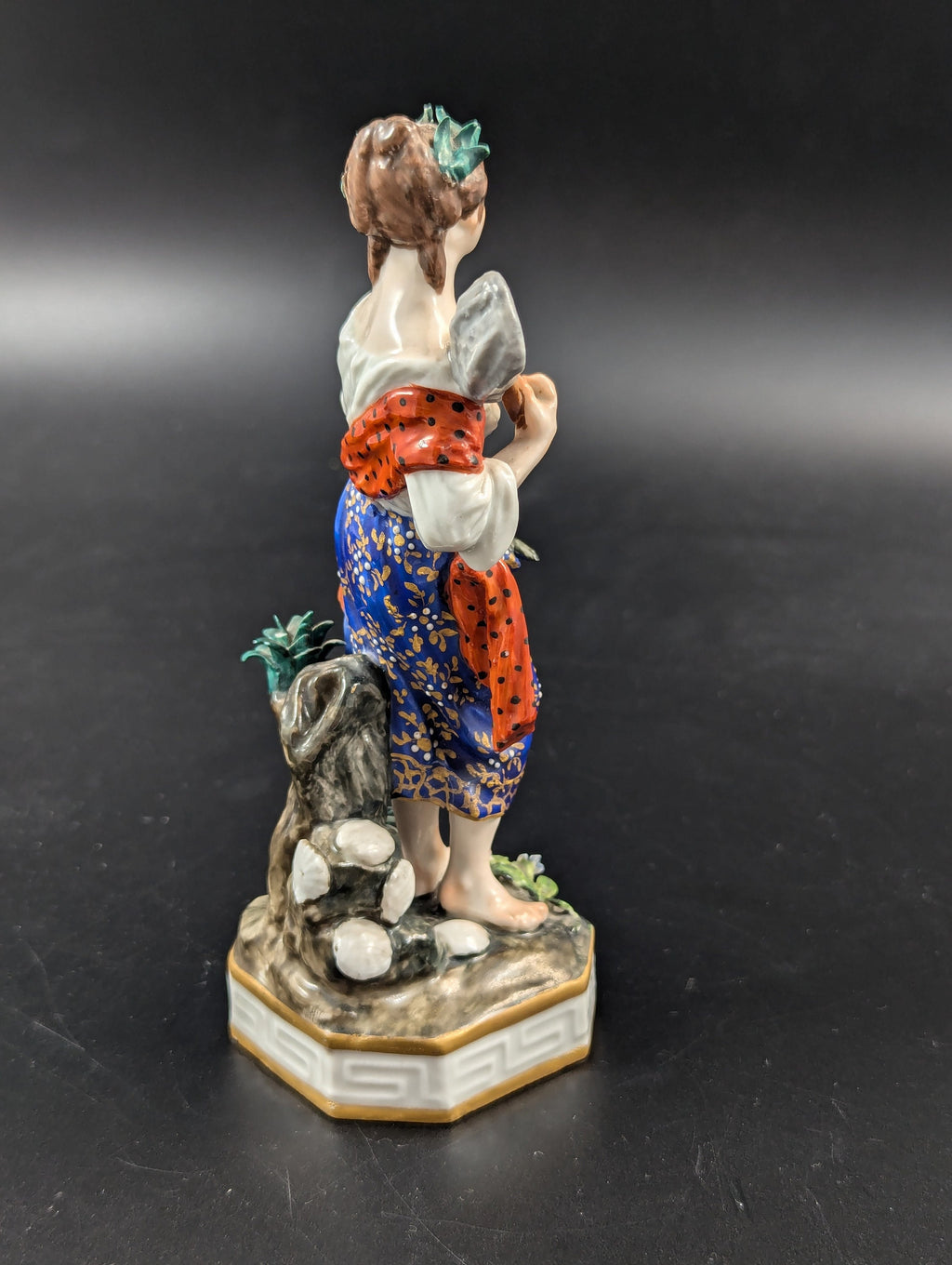 Antique Derby figurine, "Water element" c. 1800.