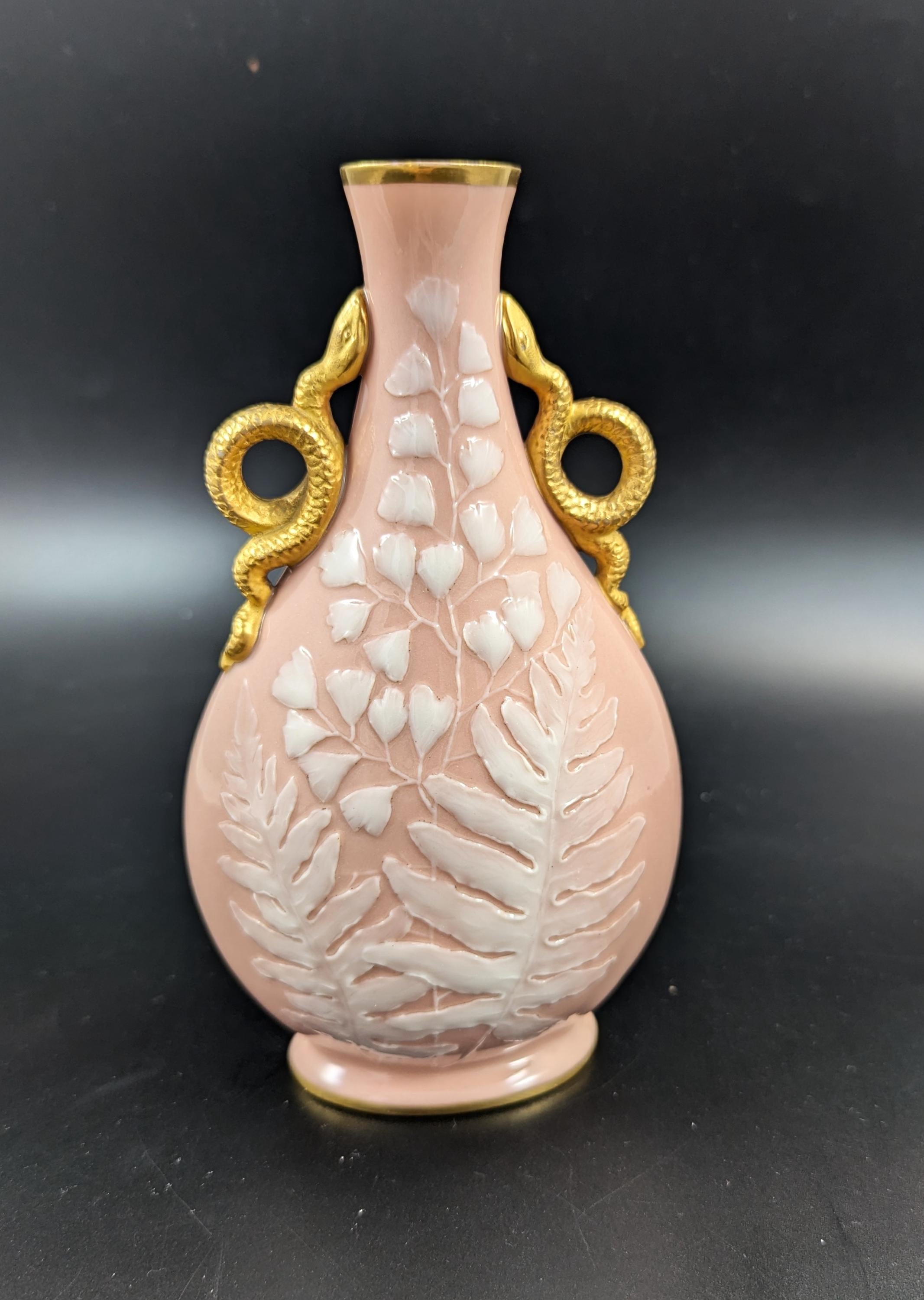 A Grainger's Worcester Pâte-sur-Pâte Vase, Kate Locke, circa 1891