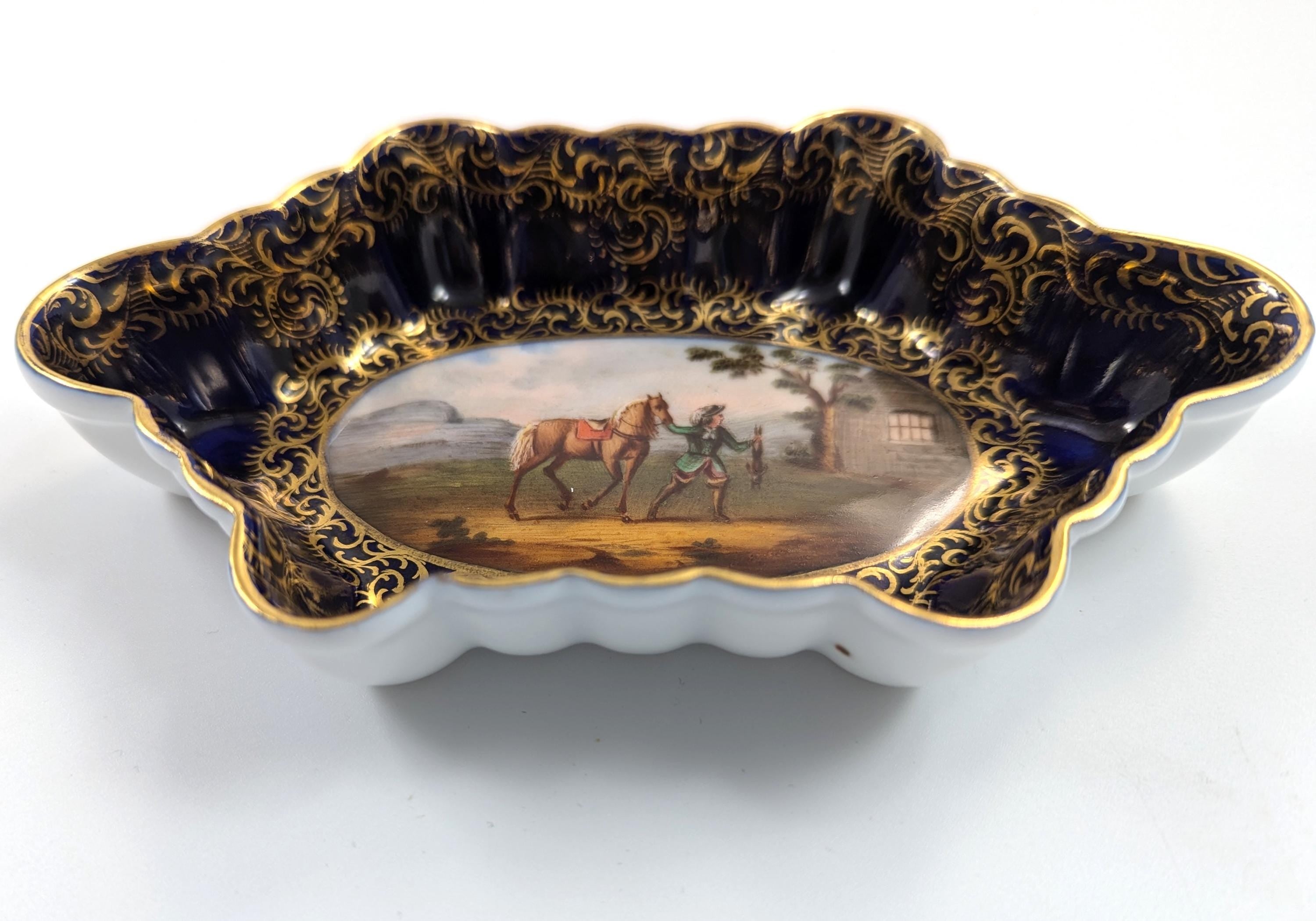 Dresden, Helena Wolfsohn, Hand-Painted Dish, c. 1870