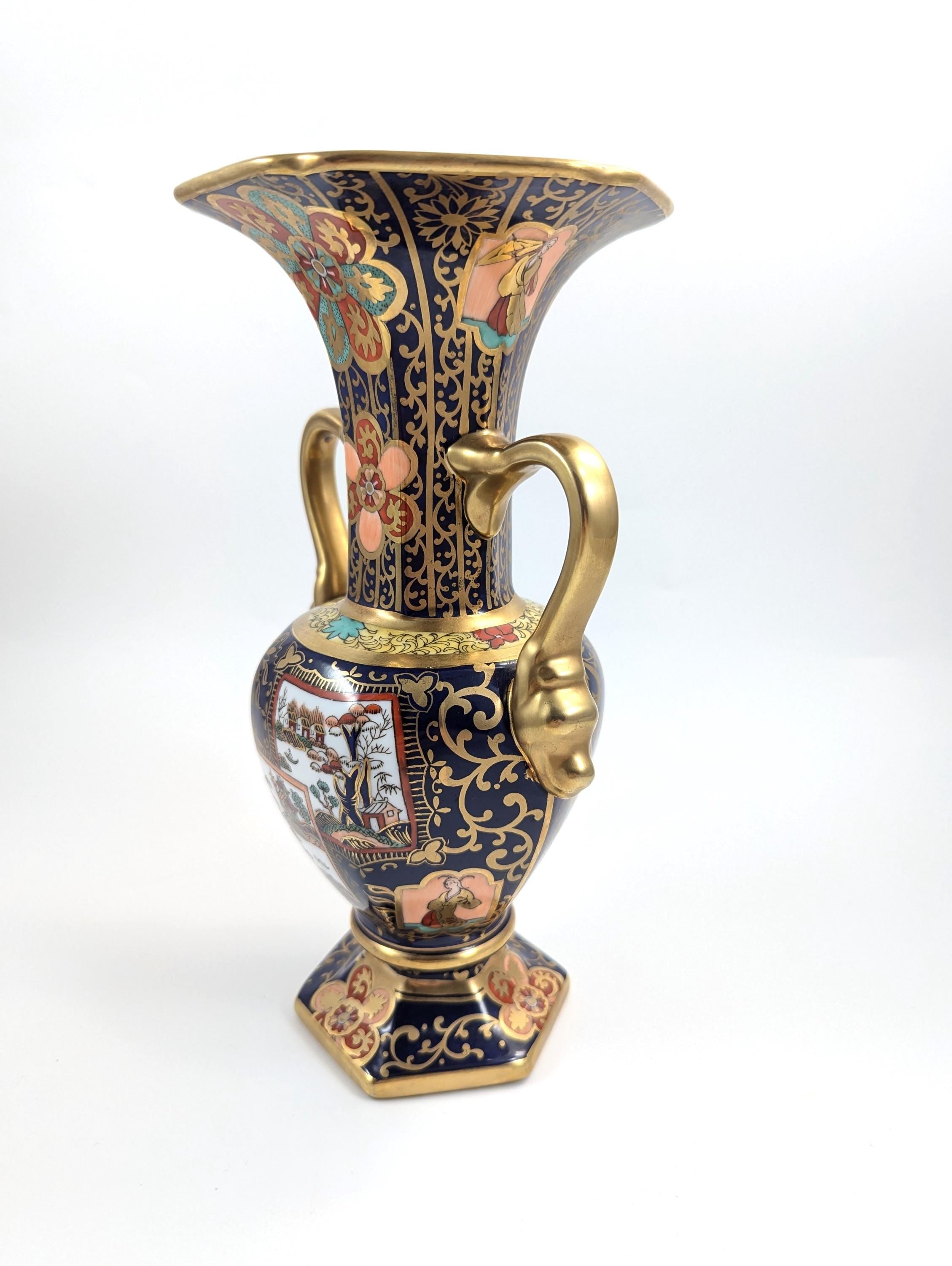 An ironstone vase in the Mason style, c. 19th century.