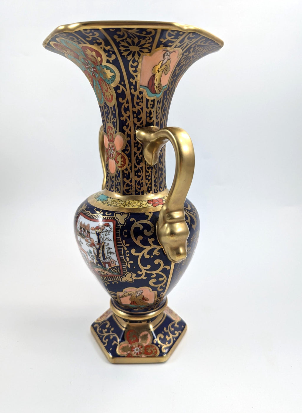 An ironstone vase in the Mason style, c. 19th century.
