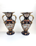 Mason's Ironstone Vases in Rare Shape, circa 1830