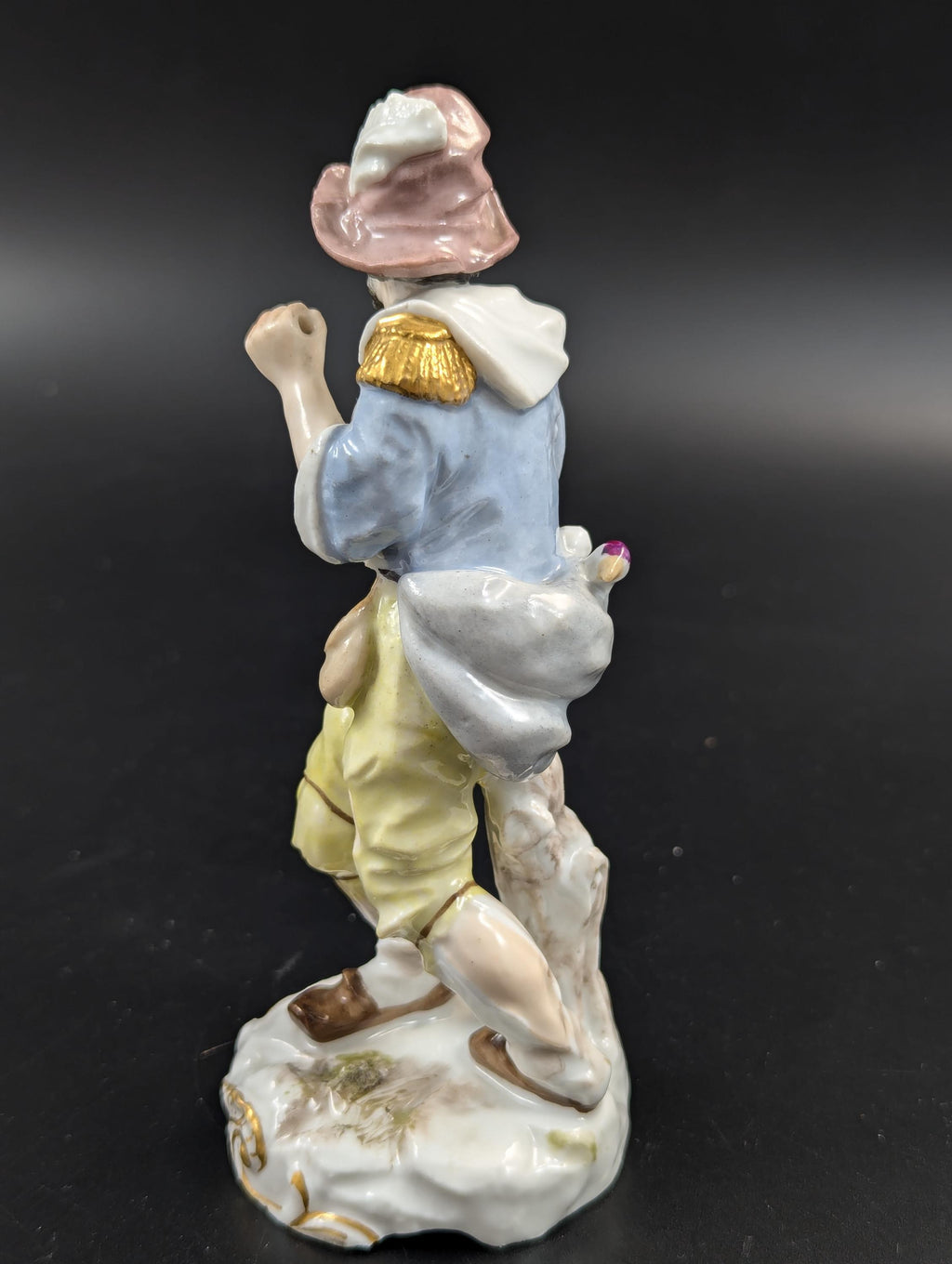 Antique Figurine Edme Samson Hobo, Mid 19th Century