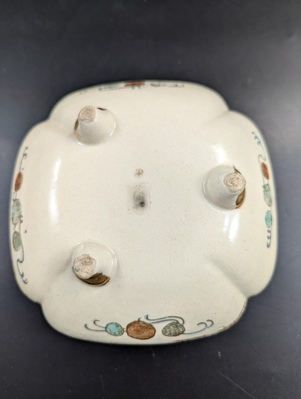 Satsuma Footed Bowl Burner, Japan, c. 1920