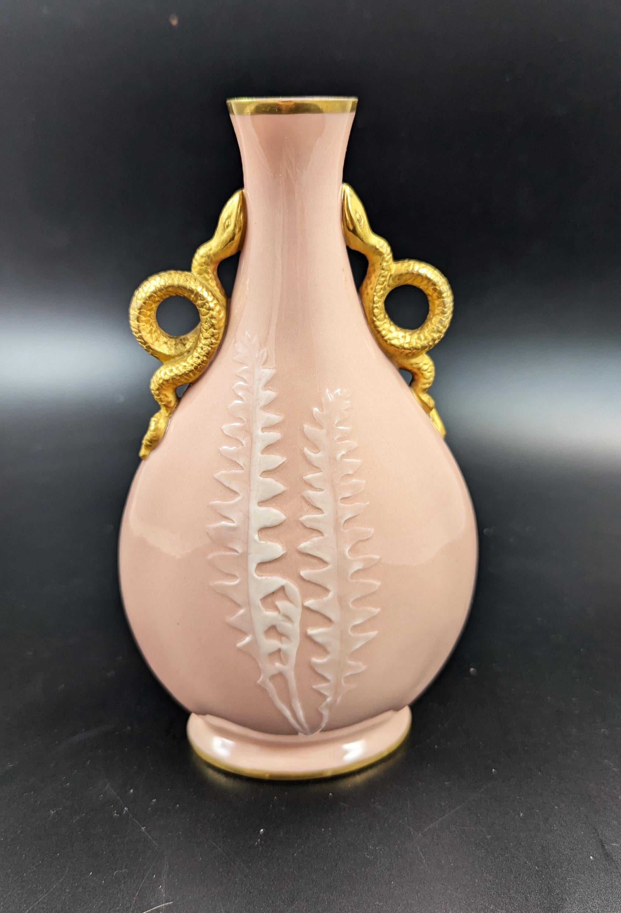 A Grainger's Worcester Pâte-sur-Pâte Vase, Kate Locke, circa 1891