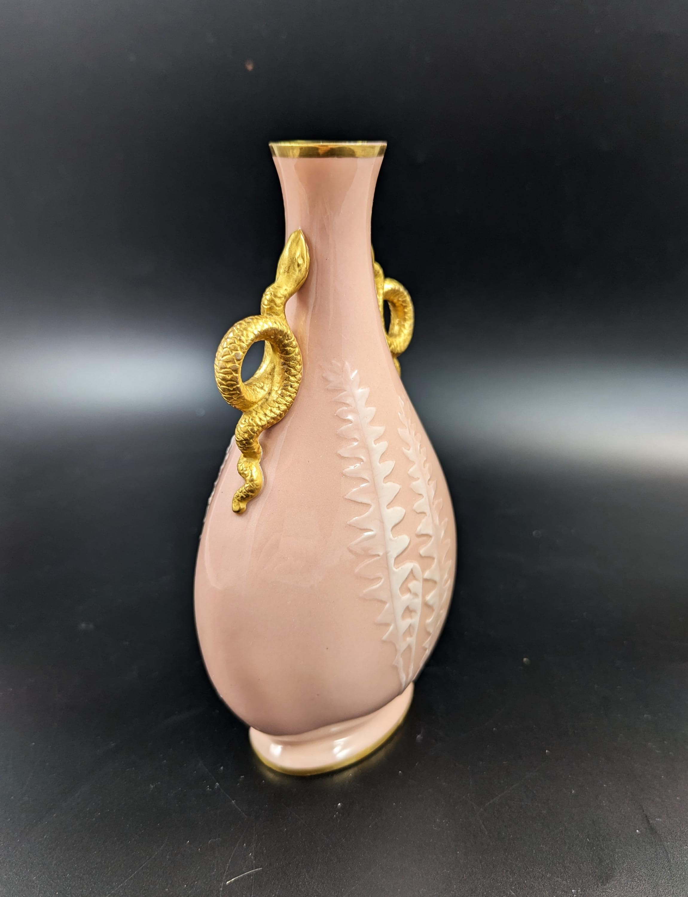 A Grainger's Worcester Pâte-sur-Pâte Vase, Kate Locke, circa 1891
