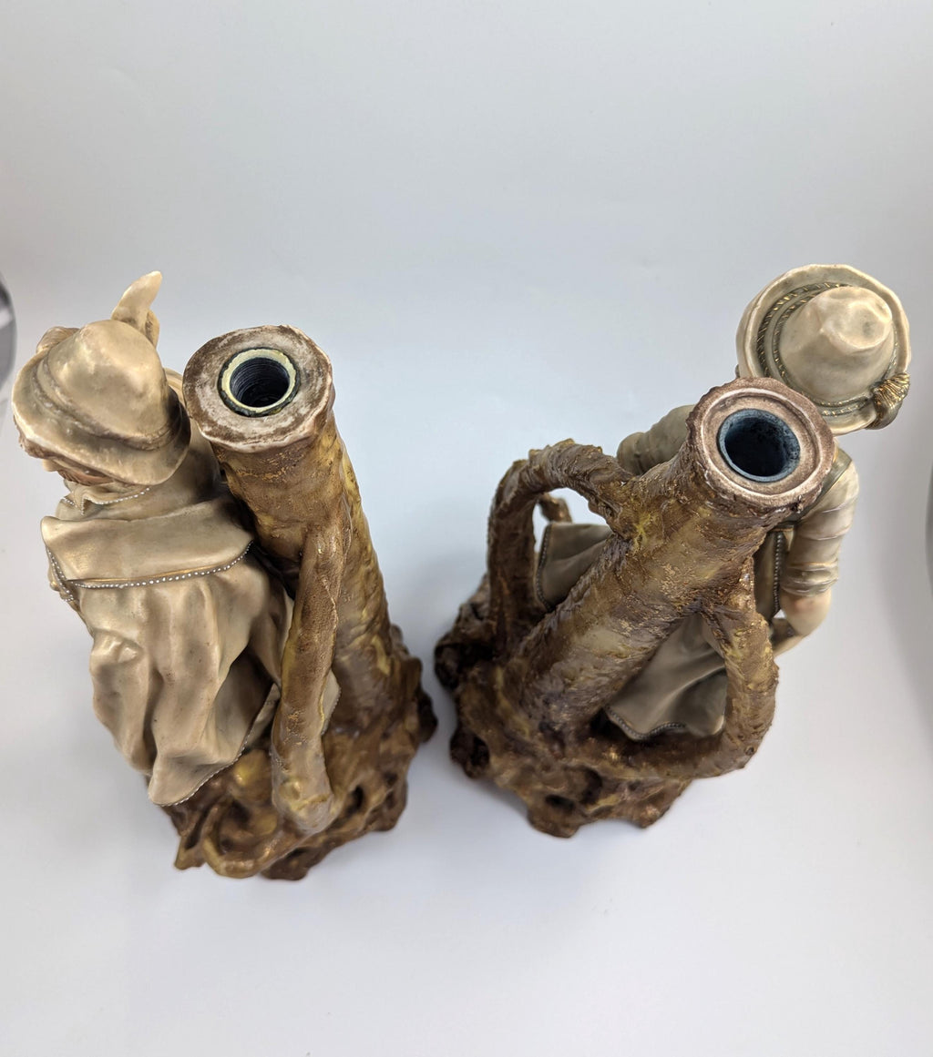 Antique Porcelain Figurines, Bohemian School, 19th Century