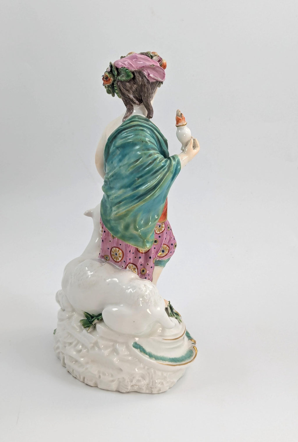Derby Porcelain Allegorical Figure of Asia, c. 1760