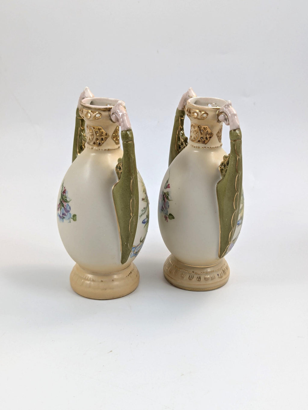 Antique Porcelain Vases by Alexandra Porcelain Works Ernst Wahliss, c. 1905