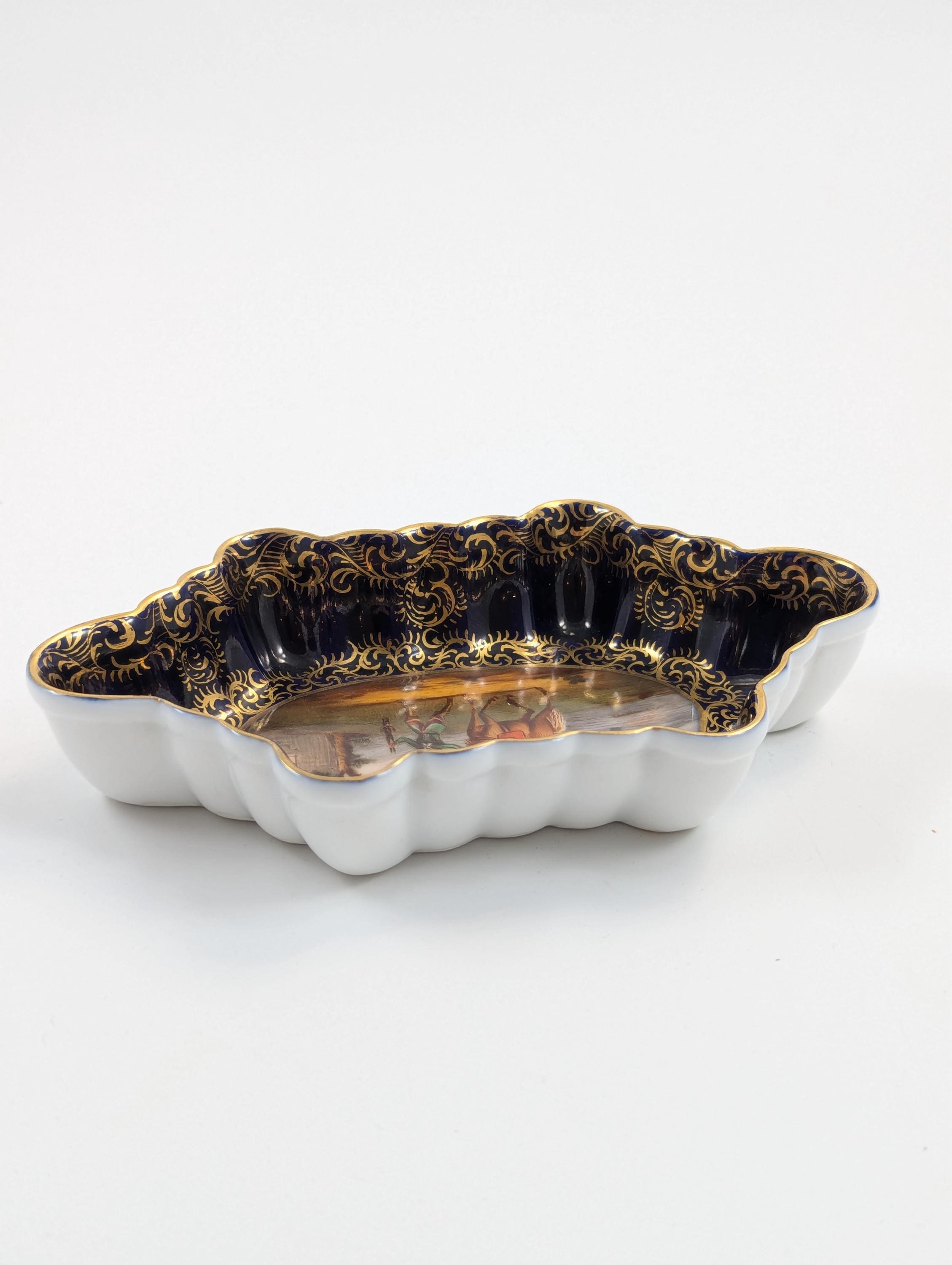 Dresden, Helena Wolfsohn, Hand-Painted Dish, c. 1870