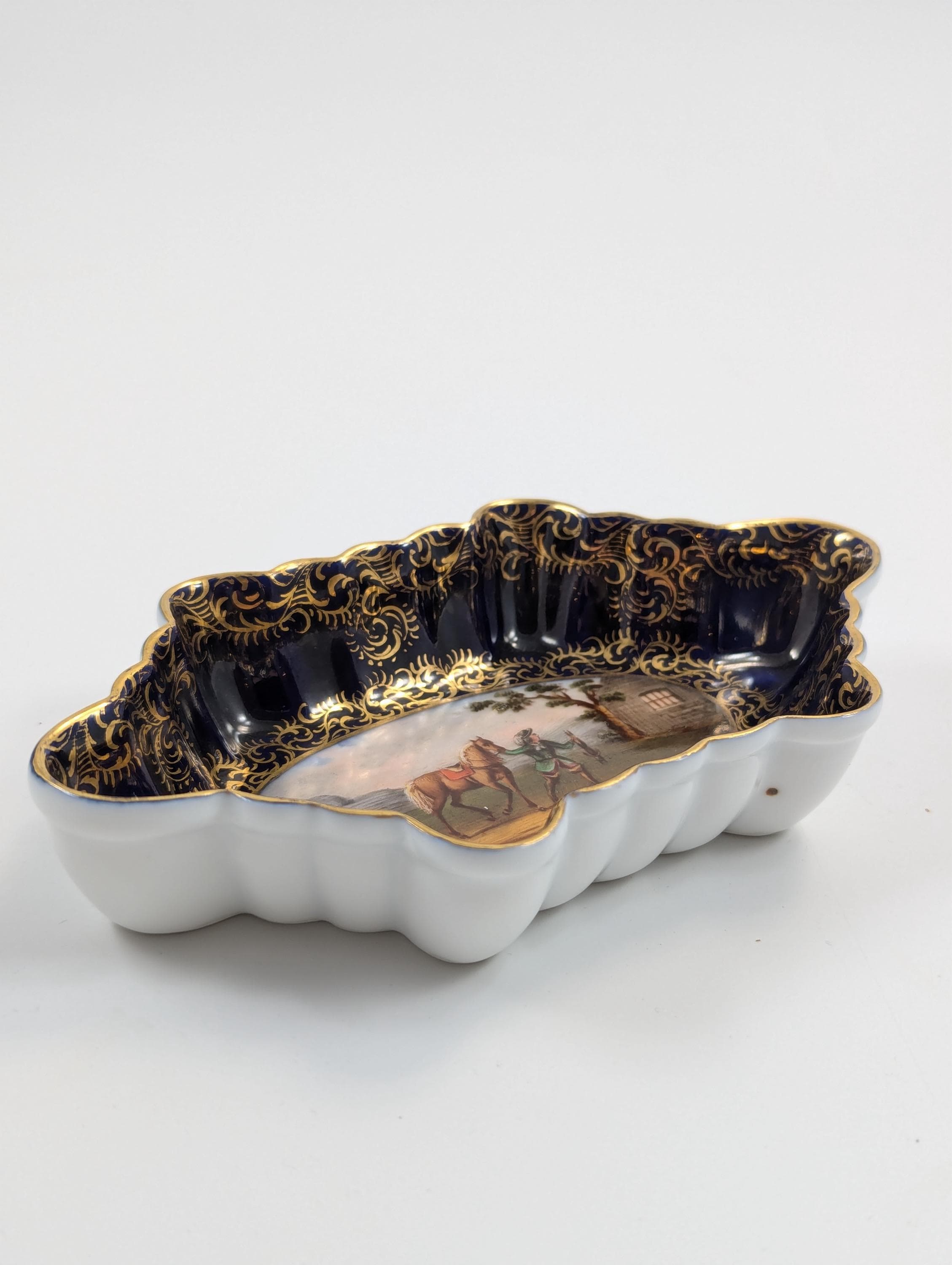 Dresden, Helena Wolfsohn, Hand-Painted Dish, c. 1870
