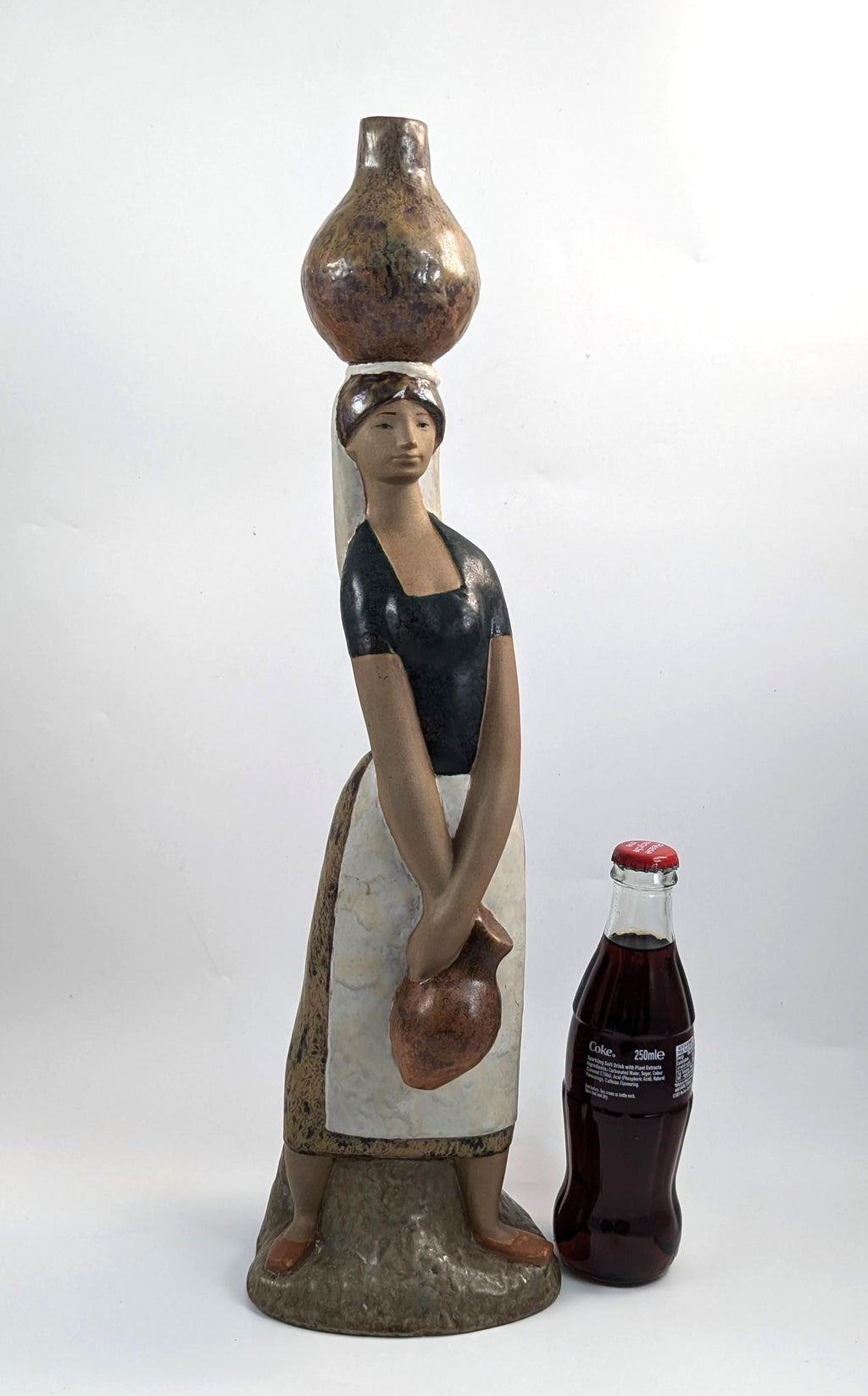 Girl to the Fountain, Lladró,Large Figure c. 1975