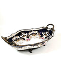 Antique Dresden style Porcelain Fruit Vase, middle 19th century.