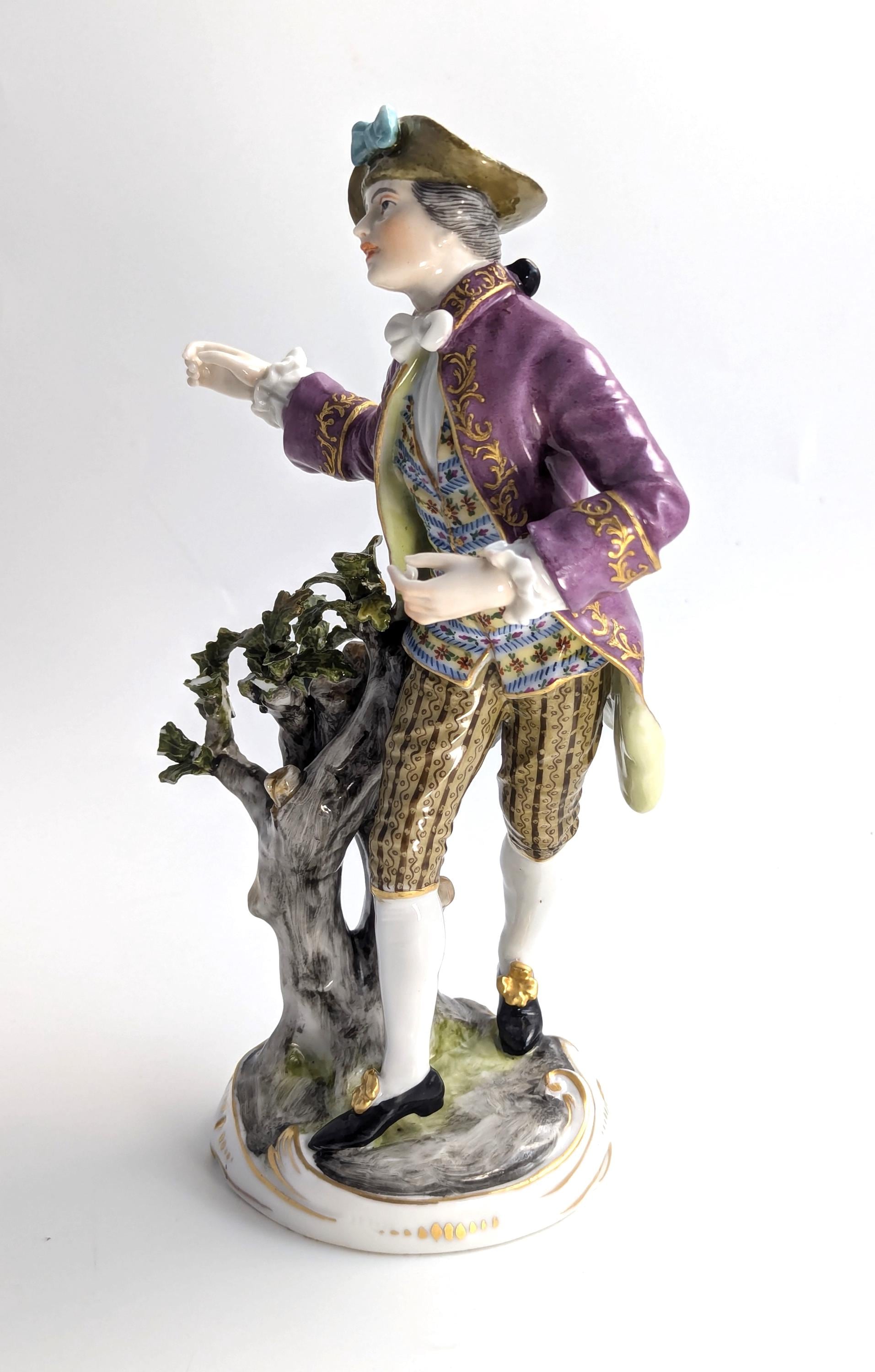 Antique Porcelain Figurine , Dressel, Kister & Cie, Germany, c. 1907