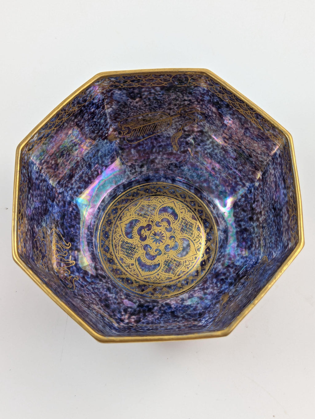 Daisy Makeig-Jones, Fairyland Phoenix Octagonal Bowl, c. 1920