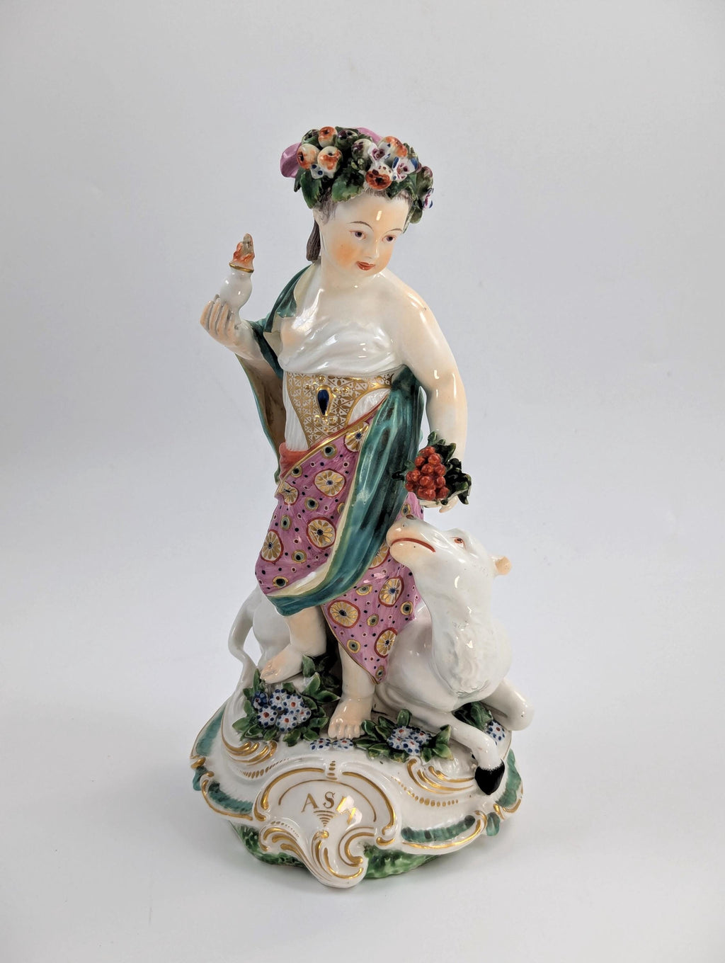 Derby Porcelain Allegorical Figure of Asia, c. 1760