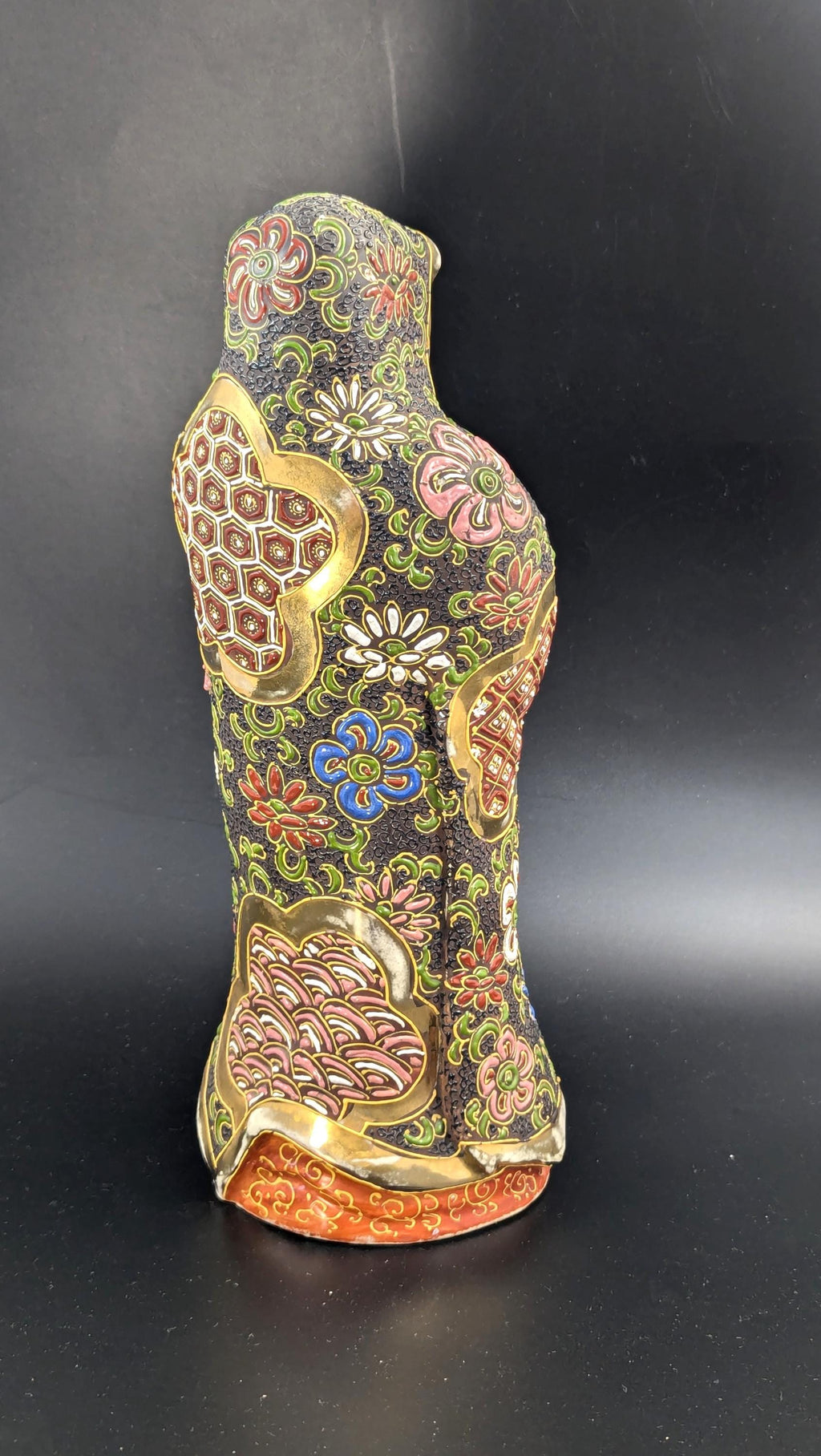 Antique Figurine ‘Daruma Monk’ by Satsuma, Japan, Edo Period