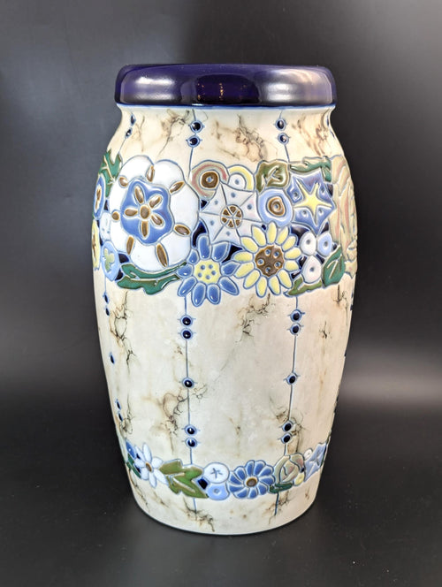 Amphora ceramic vase in the Art Deco style. Made in Czechoslovakia, с. 1920