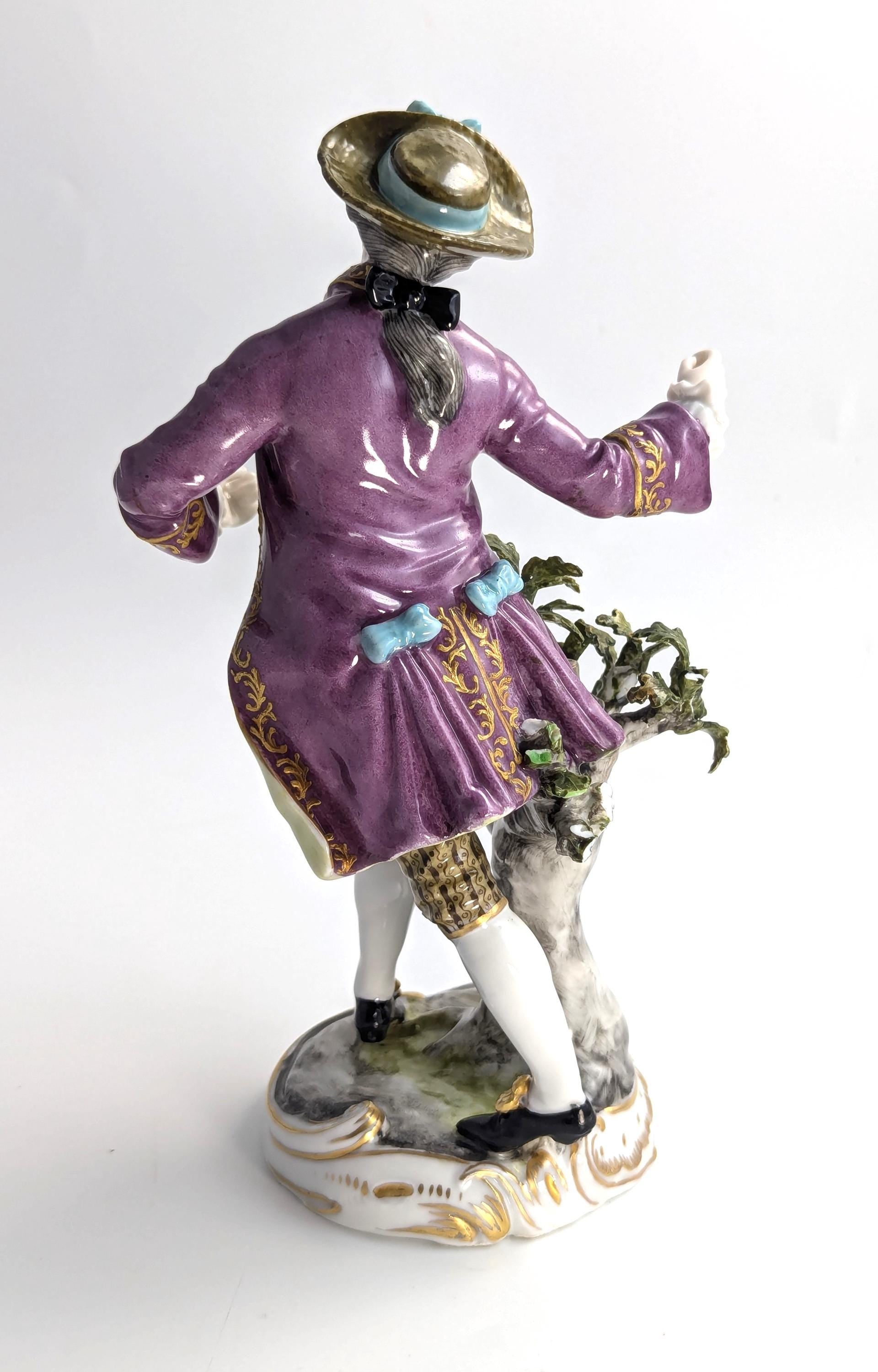 Antique Porcelain Figurine , Dressel, Kister & Cie, Germany, c. 1907
