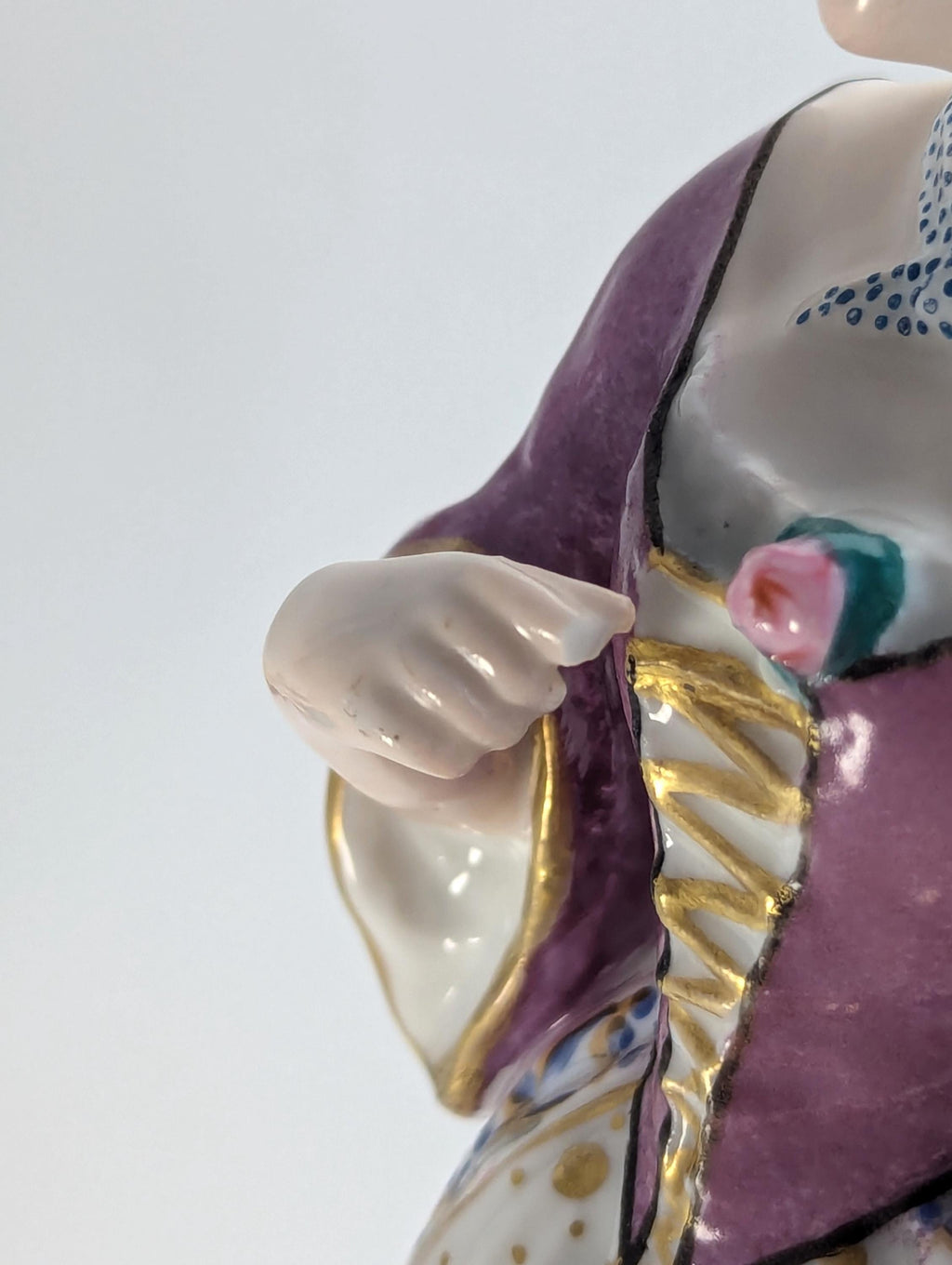 Pair of Porcelain Figurines Attributed to Jacob Petit Style, c. Mid-19th Century