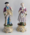 Pair of Porcelain Figurines Attributed to Jacob Petit Style, c. Mid-19th Century