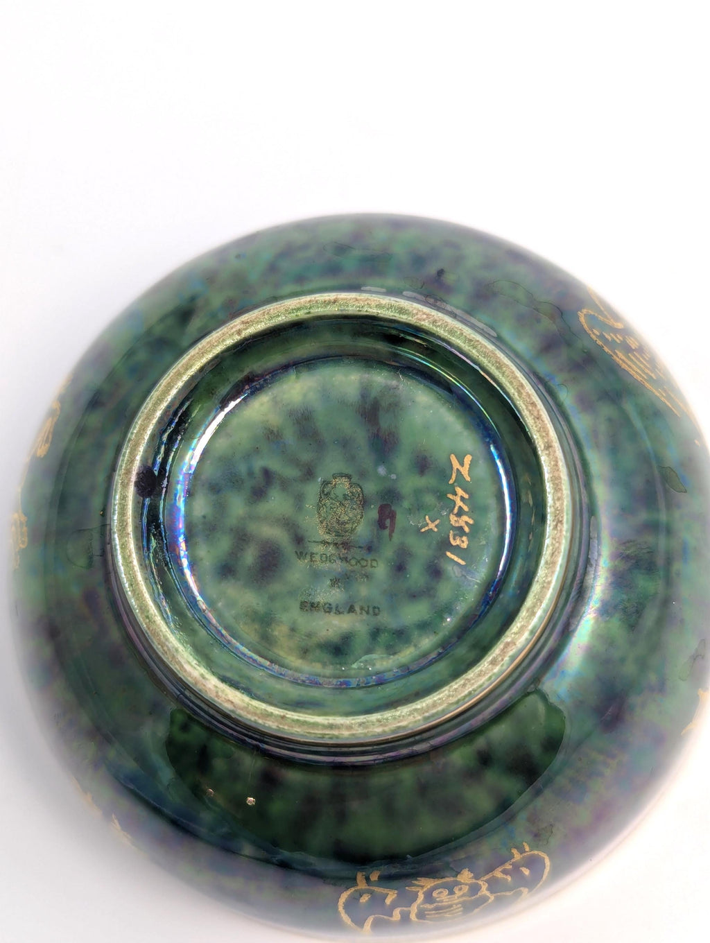 Wedgwood Green Dragon Lustre Bowl, Daisy Makeig-Jones, 1920s