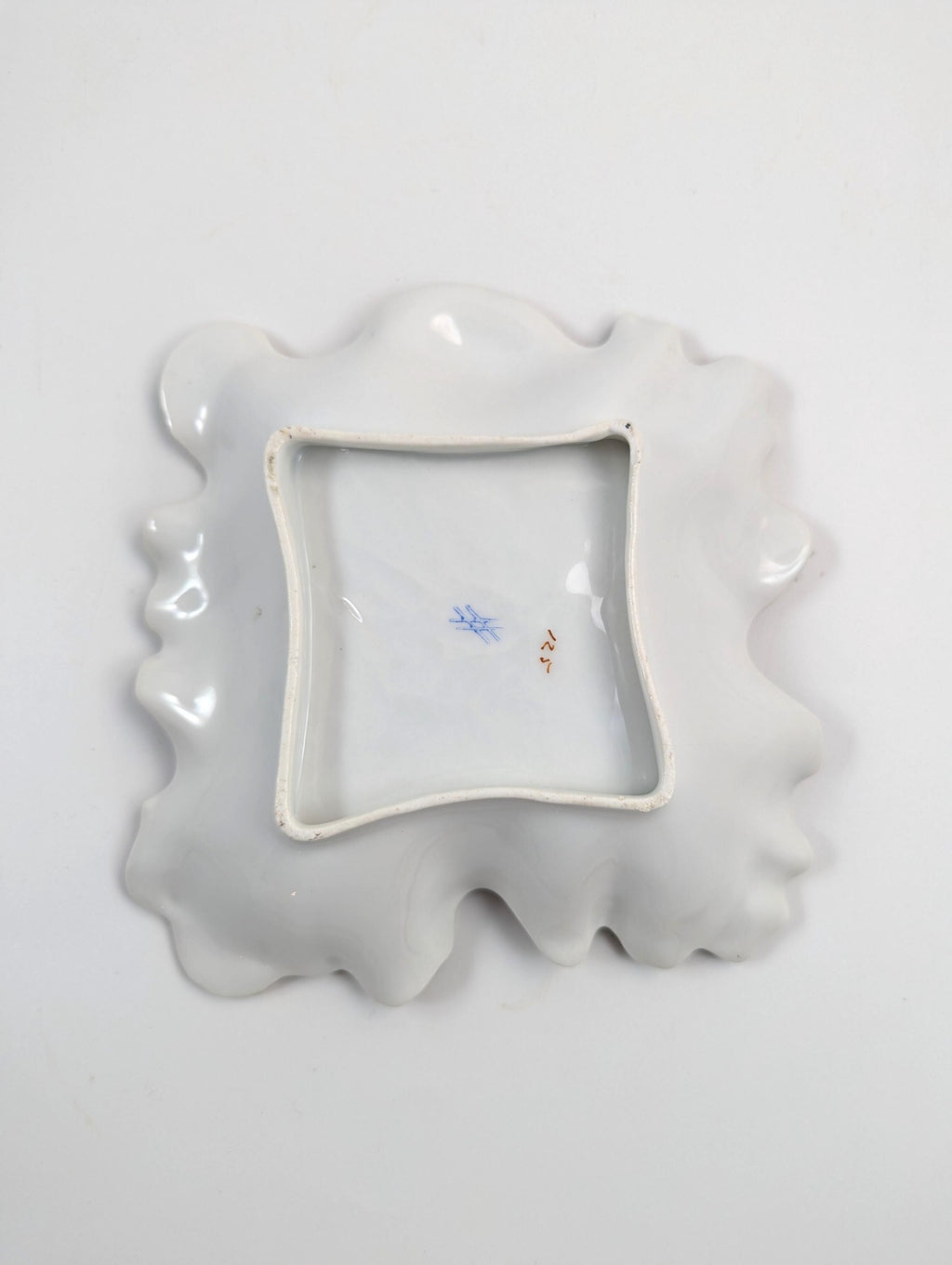 Antique Porcelain Plates from Plaue Schierholz, Germany, c. 1875