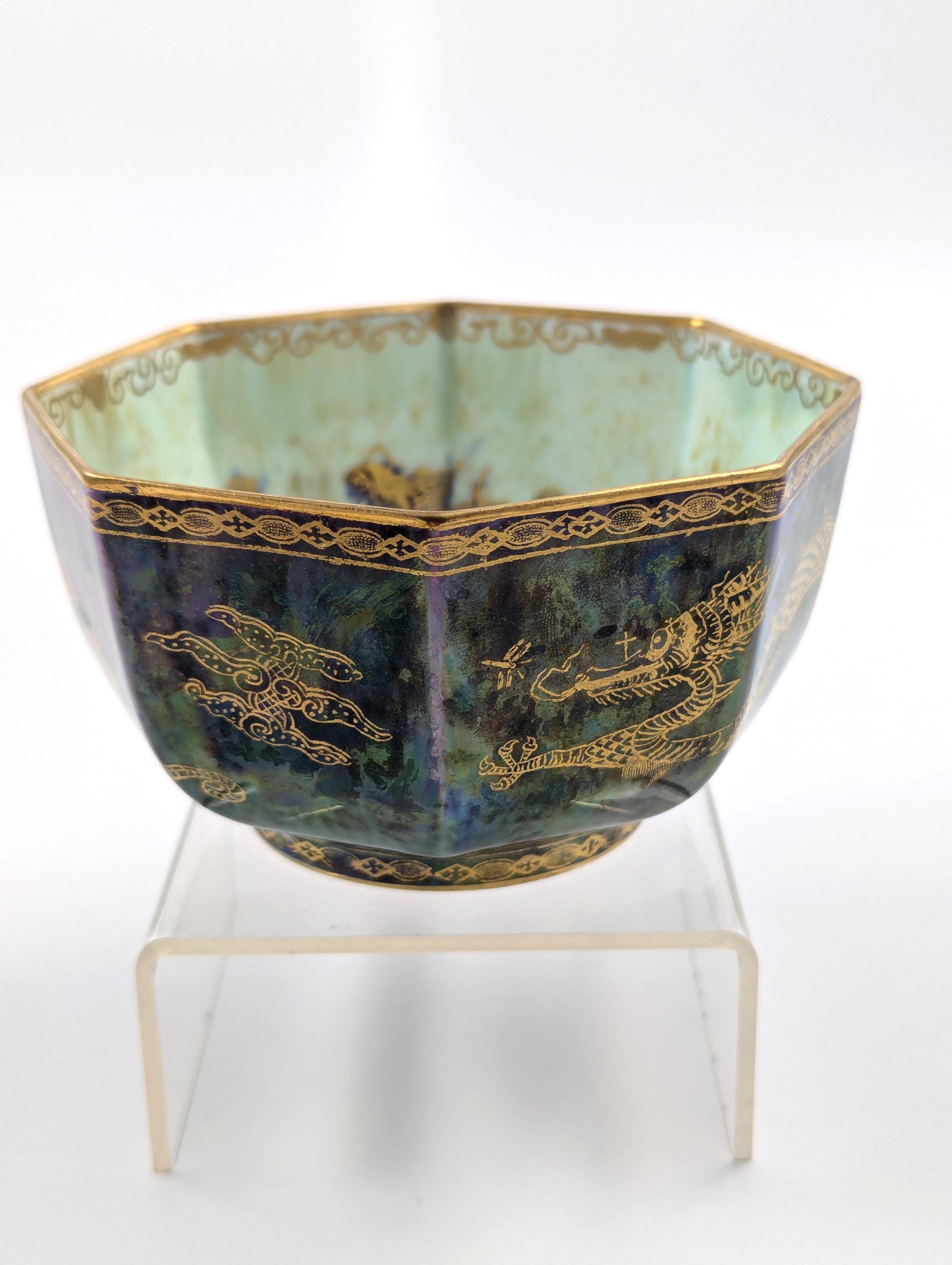 Daisy Makeig – Jones, Fairyland Dragon lustre bowl, Wedgwood, c.1915