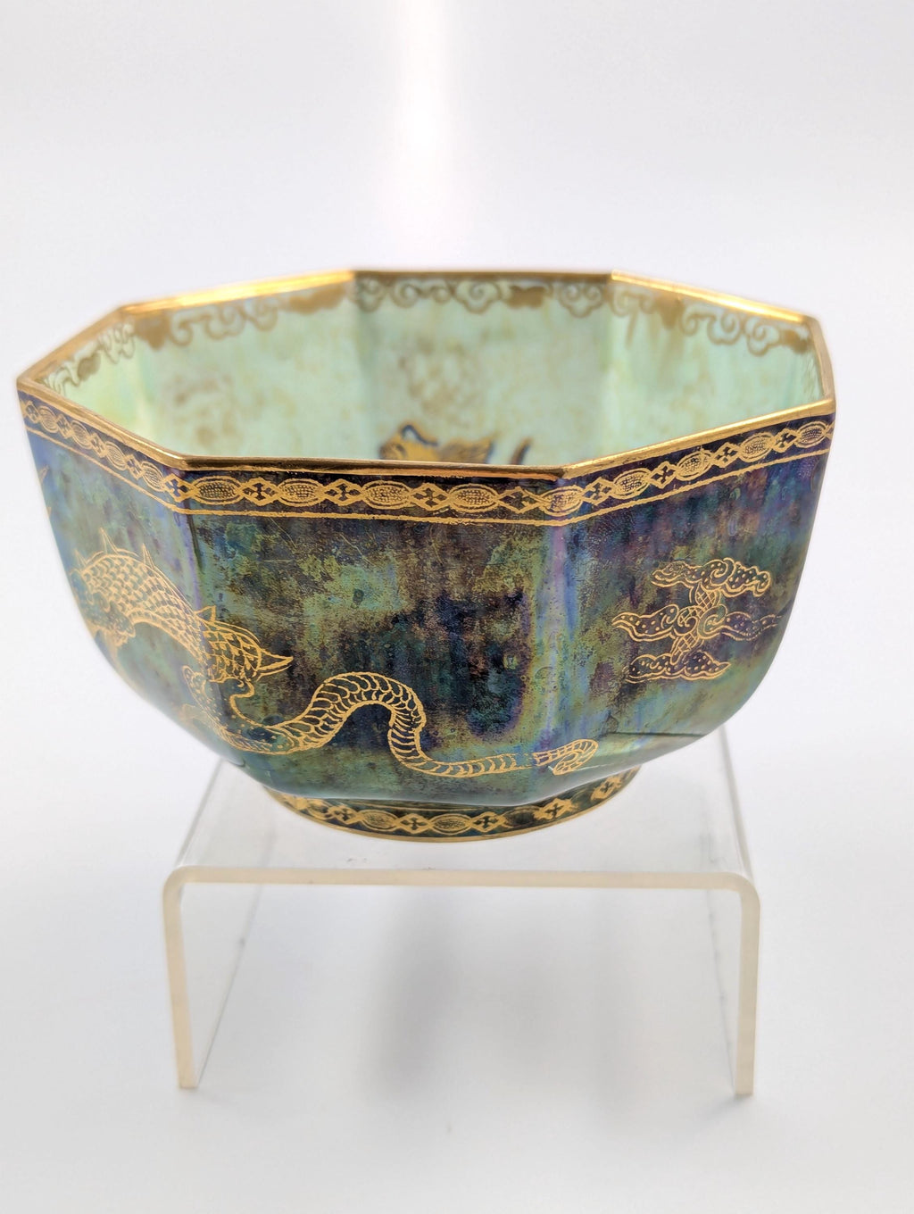 Daisy Makeig – Jones, Fairyland Dragon lustre bowl, Wedgwood, c.1915