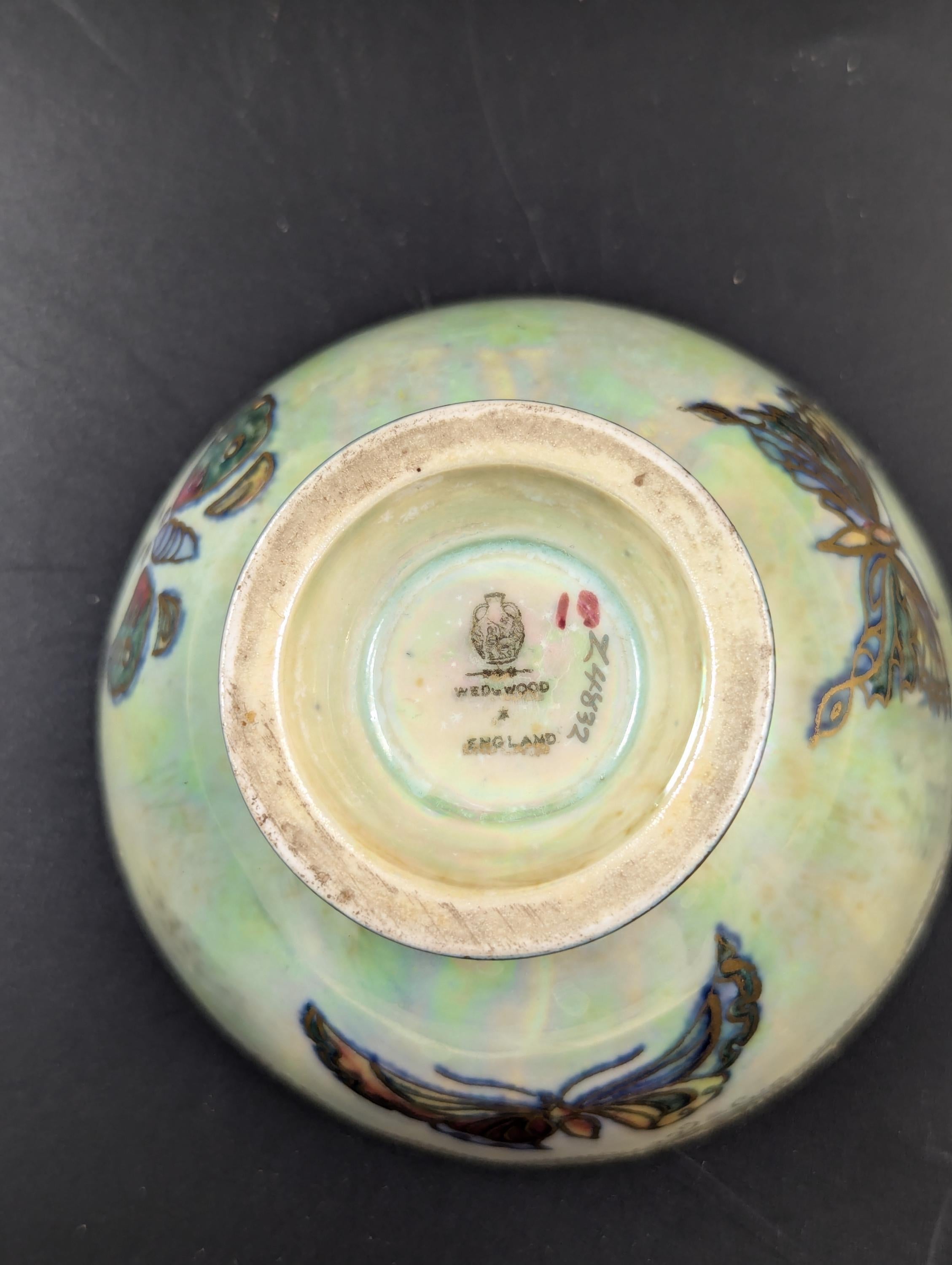 Daisy Makeig-Jones, Wedgwood, Lustre Butterfly Bowl, c. 1920