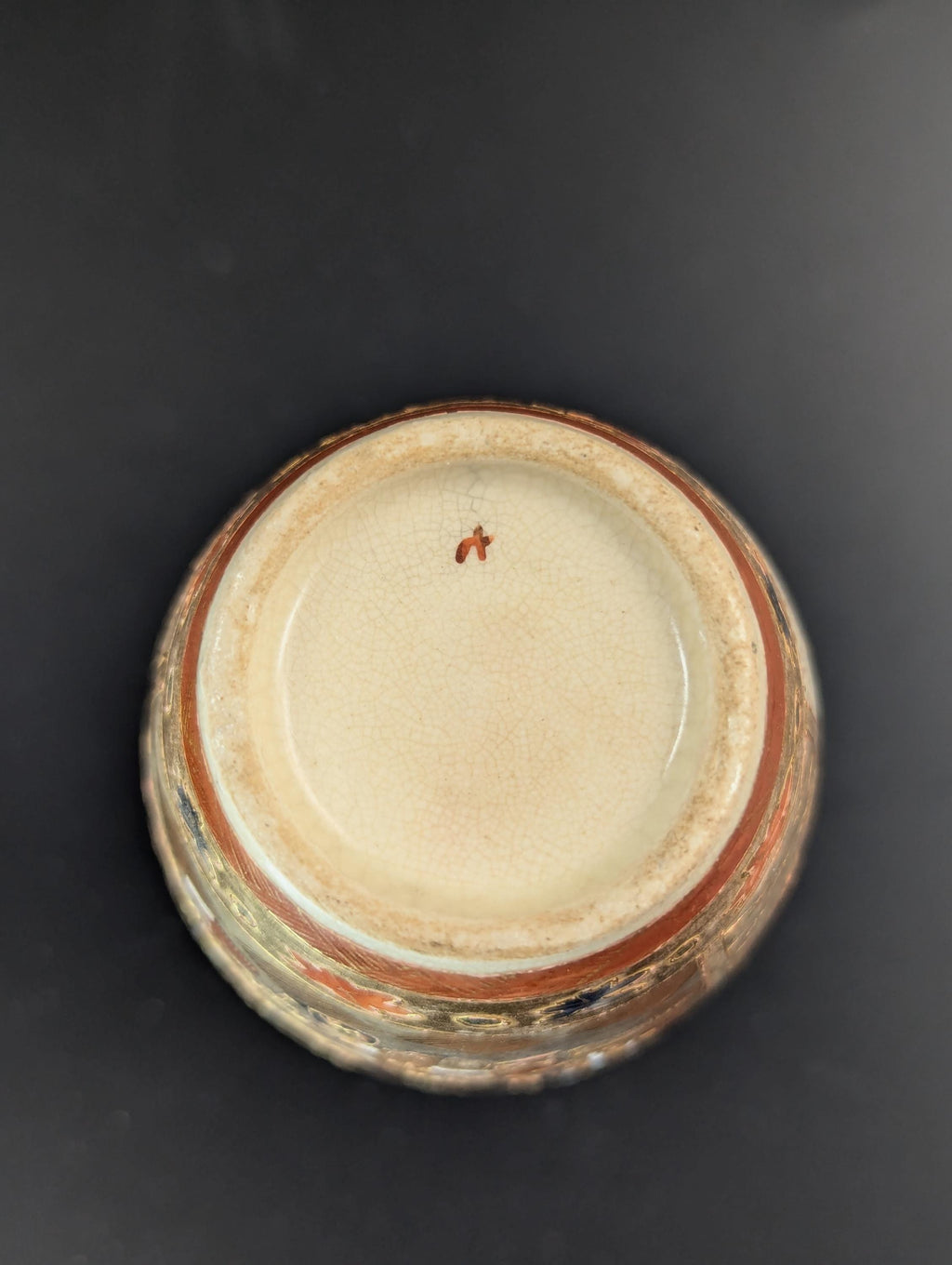 Antique Small Hand Painted Vases, Kutani, Japan, Meiji Period