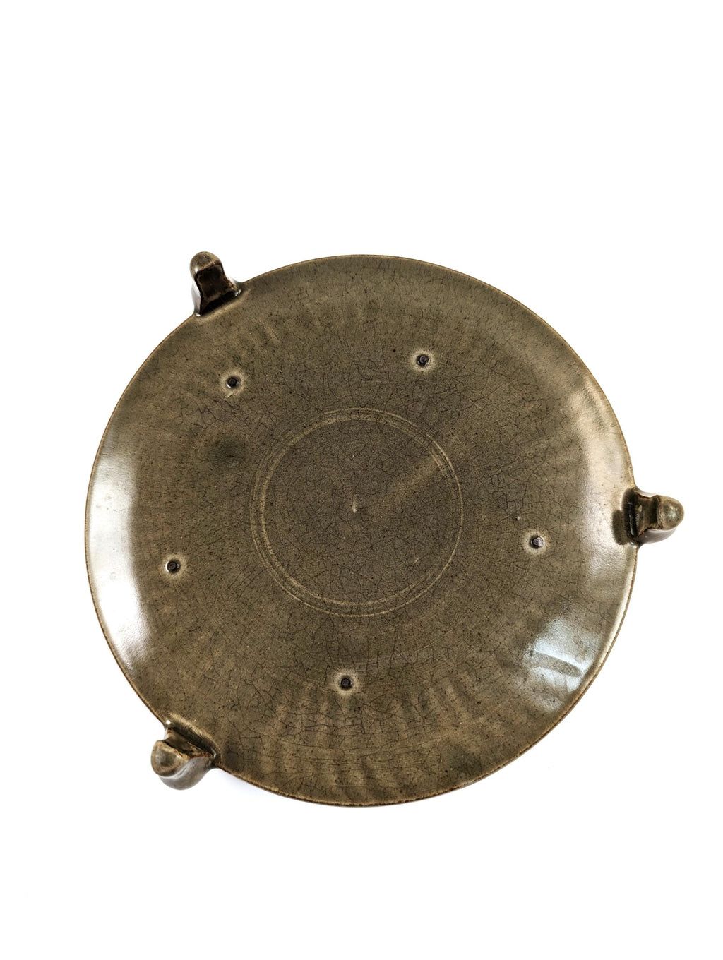 Olive-green Glazed ‘Phoenix’ Footed Bowl, Northern Song Dynasty (960–1127)