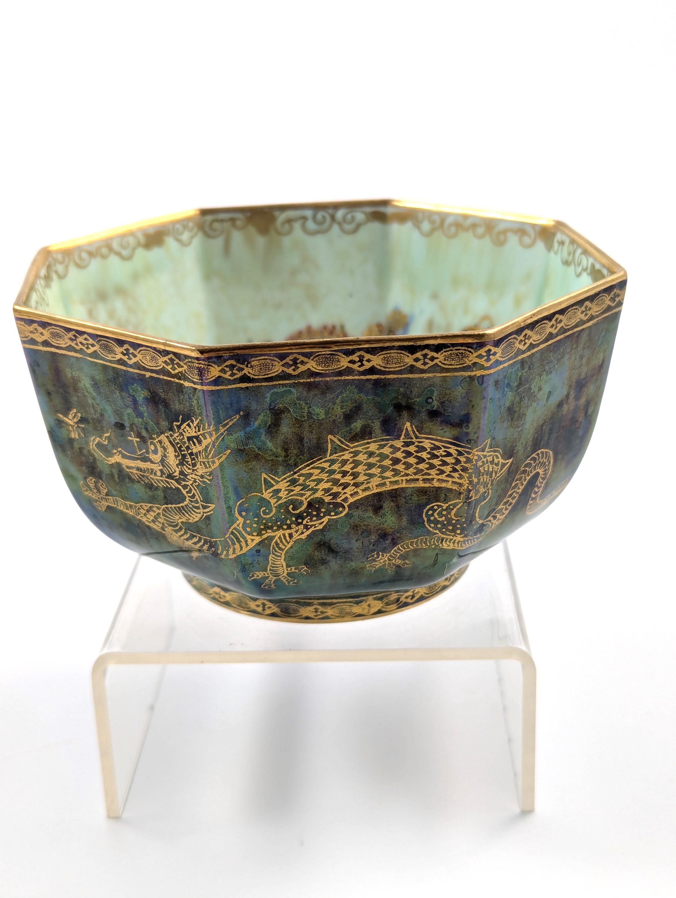 Daisy Makeig – Jones, Fairyland Dragon lustre bowl, Wedgwood, c.1915