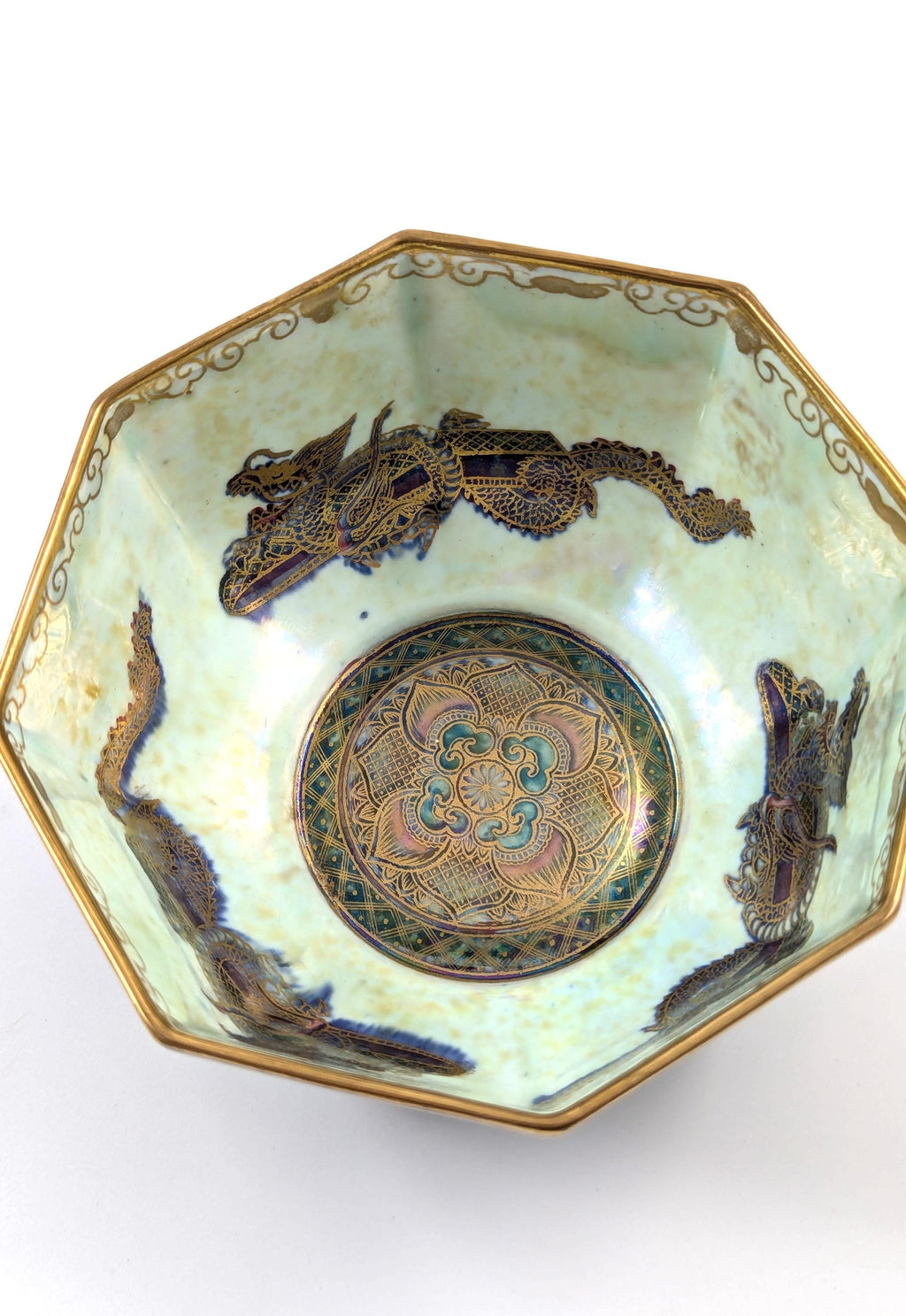 Daisy Makeig – Jones, Fairyland Dragon lustre bowl, Wedgwood, c.1915