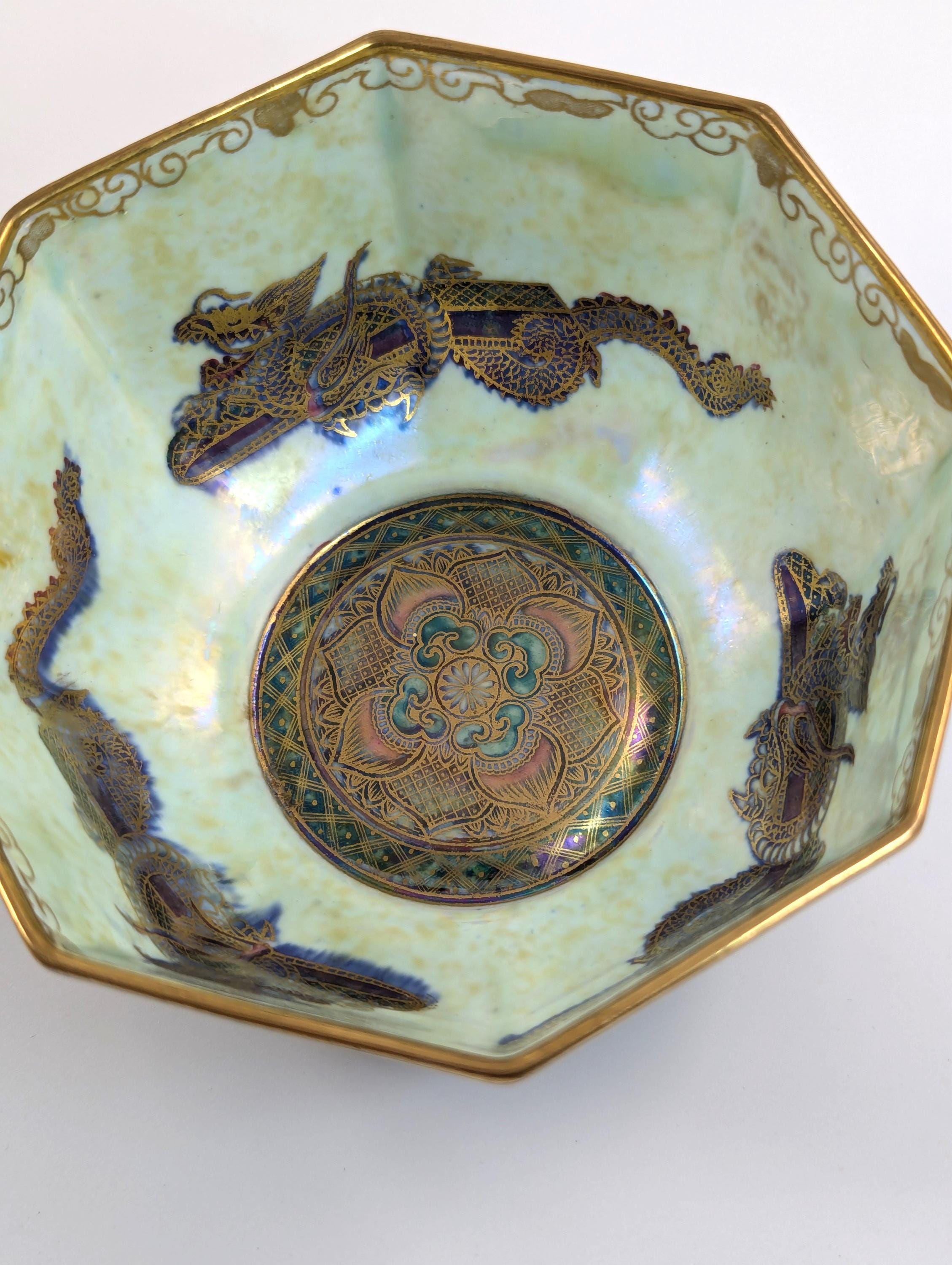 Daisy Makeig – Jones, Fairyland Dragon lustre bowl, Wedgwood, c.1915