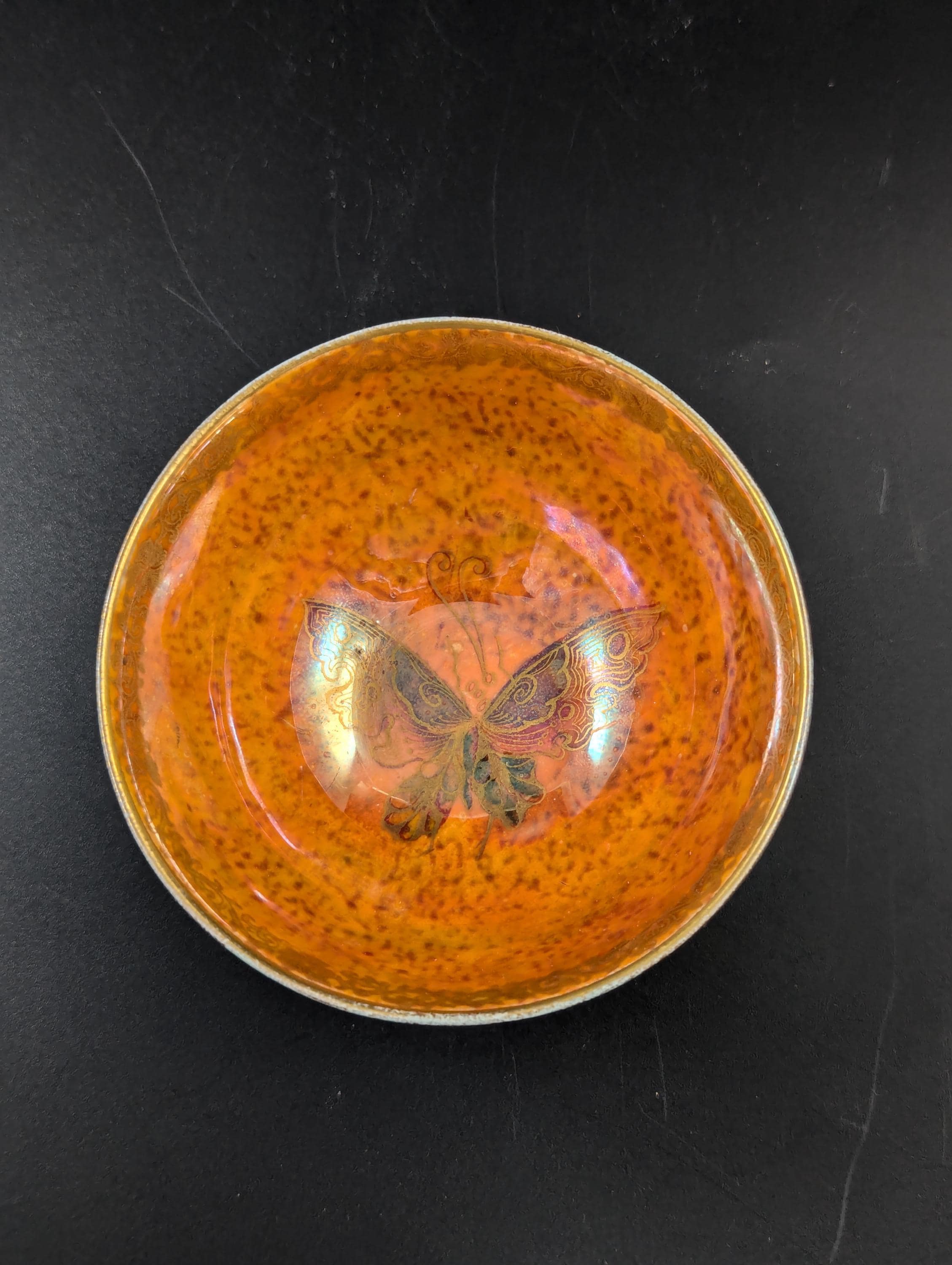 Daisy Makeig-Jones, Wedgwood, Lustre Butterfly Bowl, c. 1920