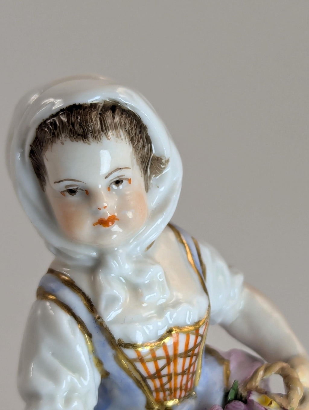 Antique Porcelain Figurines of Children, Helena Wolfsohn, c. 1880.