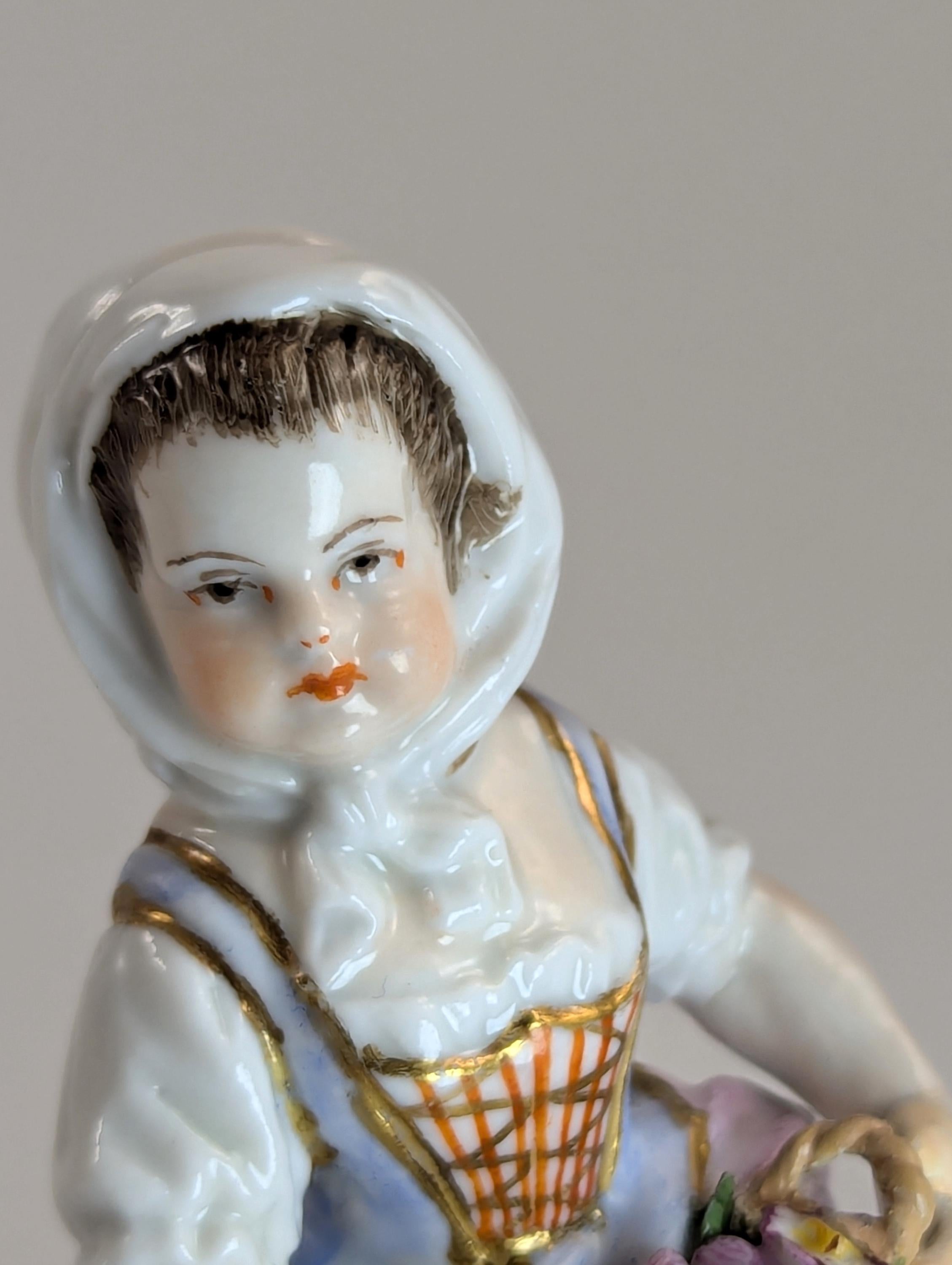 Antique Porcelain Figurines of Children, Helena Wolfsohn, c. 1880.