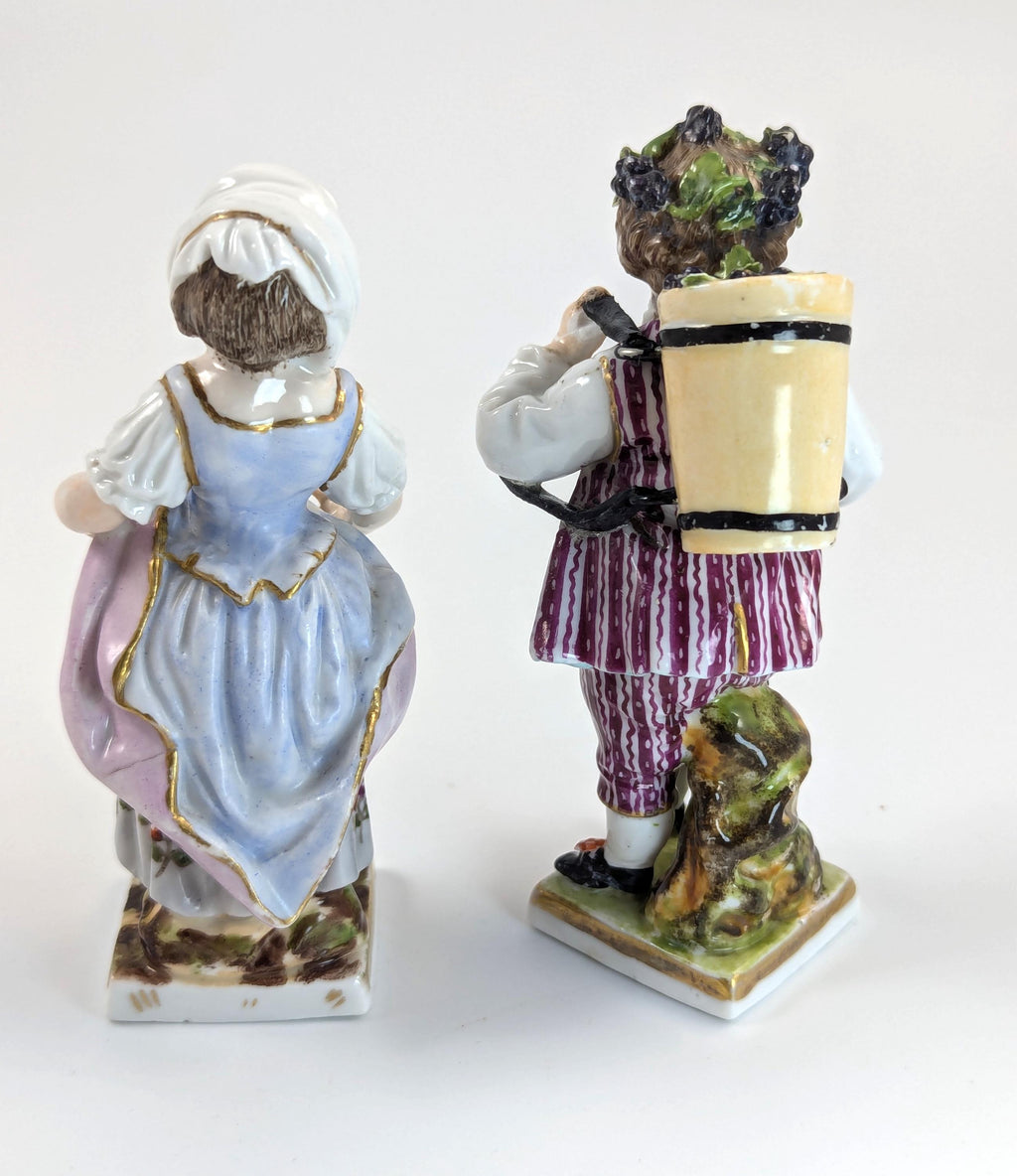 Antique Porcelain Figurines of Children, Helena Wolfsohn, c. 1880.