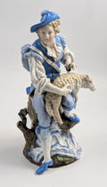 Antique porcelain figurine , Joseph Gaspard Robert,  18th c.