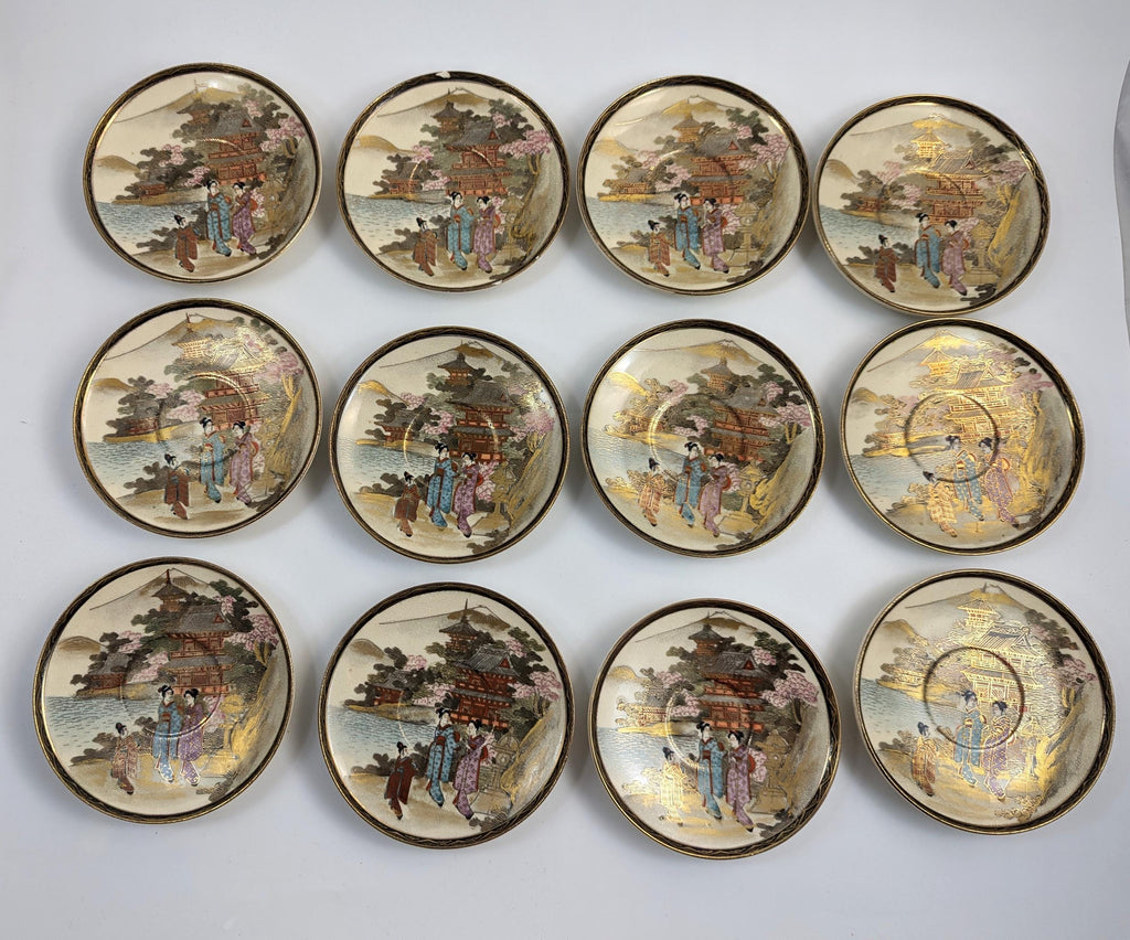 Satsuma Tea Set by Taniguchi, Japan, c. 1921