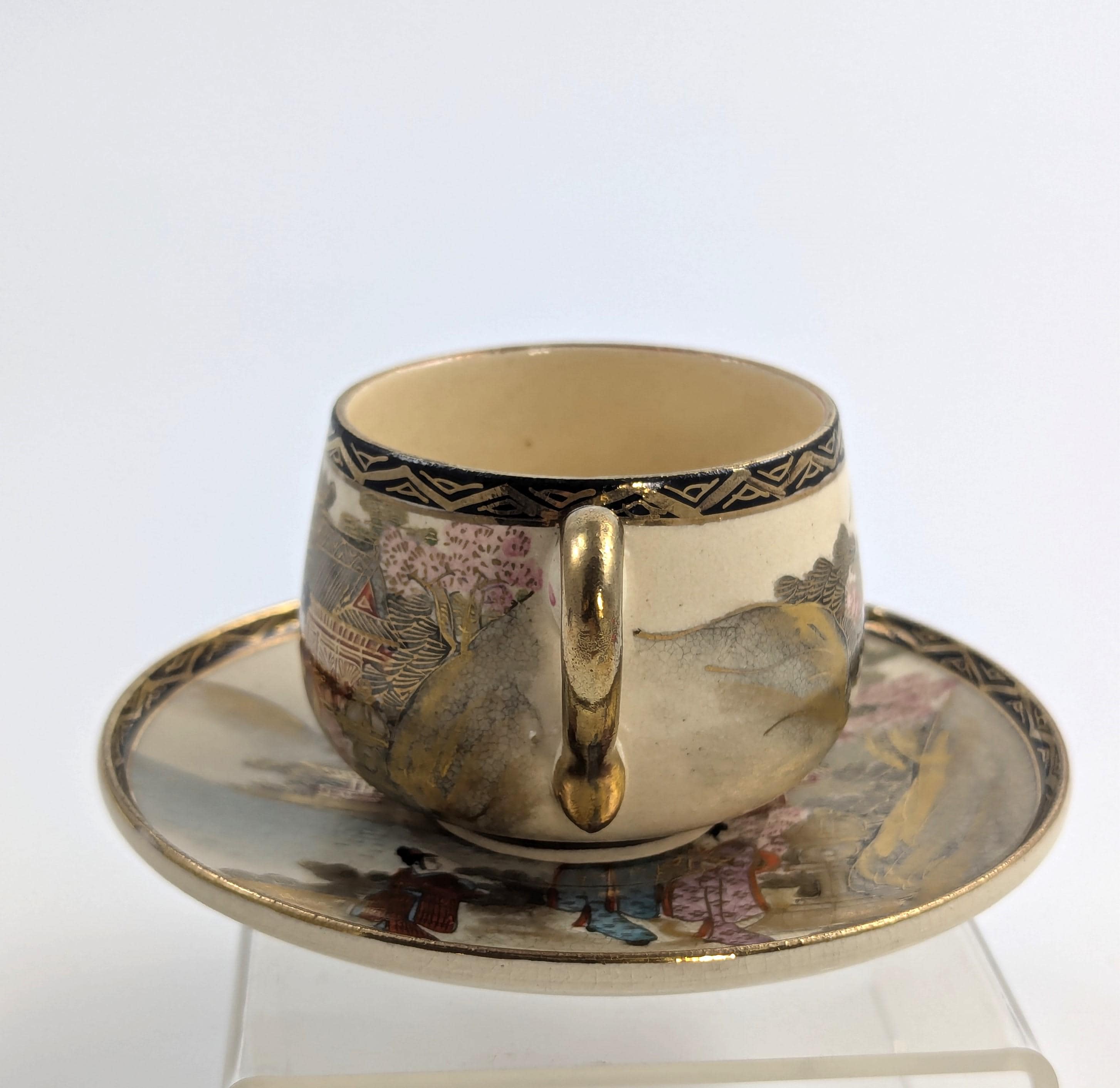 Satsuma Tea Set by Taniguchi, Japan, c. 1921