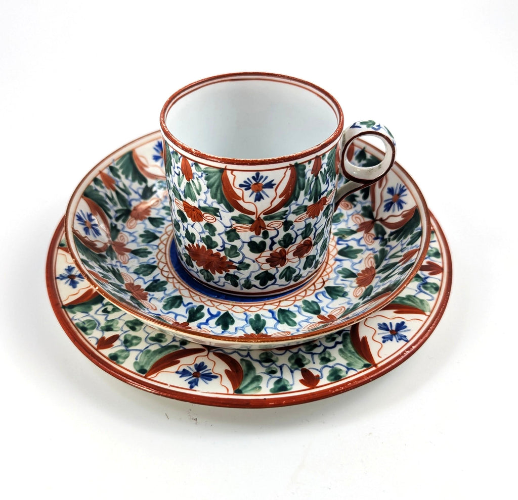 Antique Minton Set "Crazy Cow" or "Bengal Tiger," c. 1805