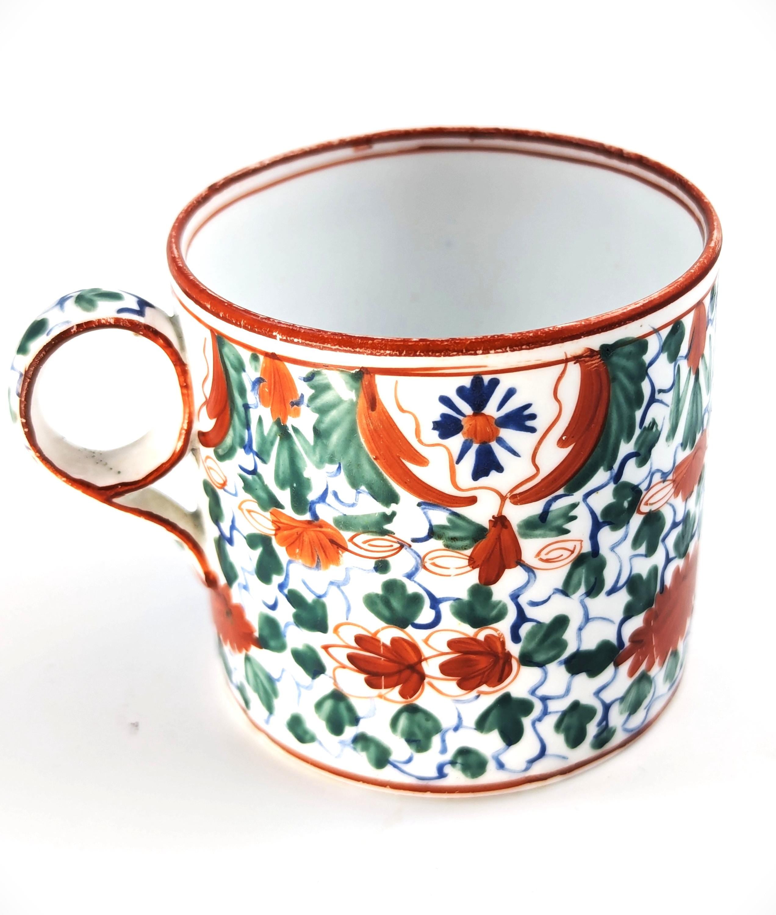 Antique Minton Set "Crazy Cow" or "Bengal Tiger," c. 1805