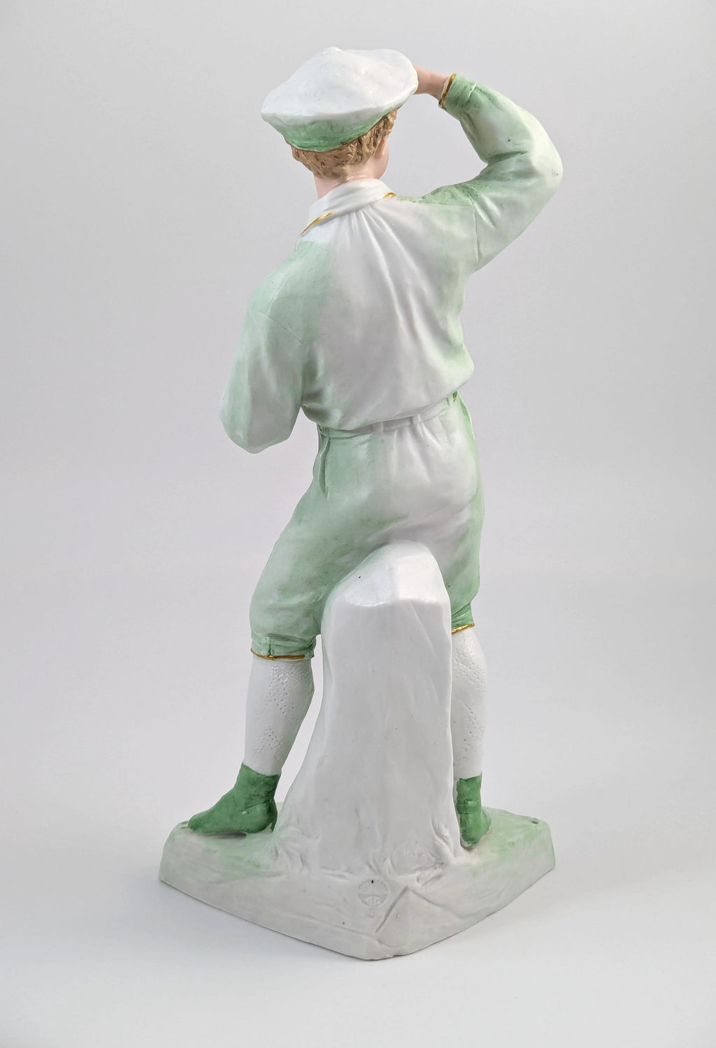 Gebrüder Heubach Porcelain Boy Figurine, c. 1885