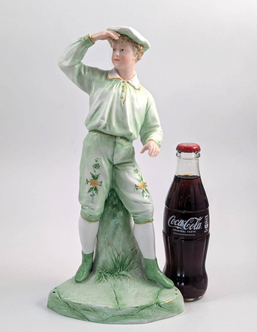 Gebrüder Heubach Porcelain Boy Figurine, c. 1885
